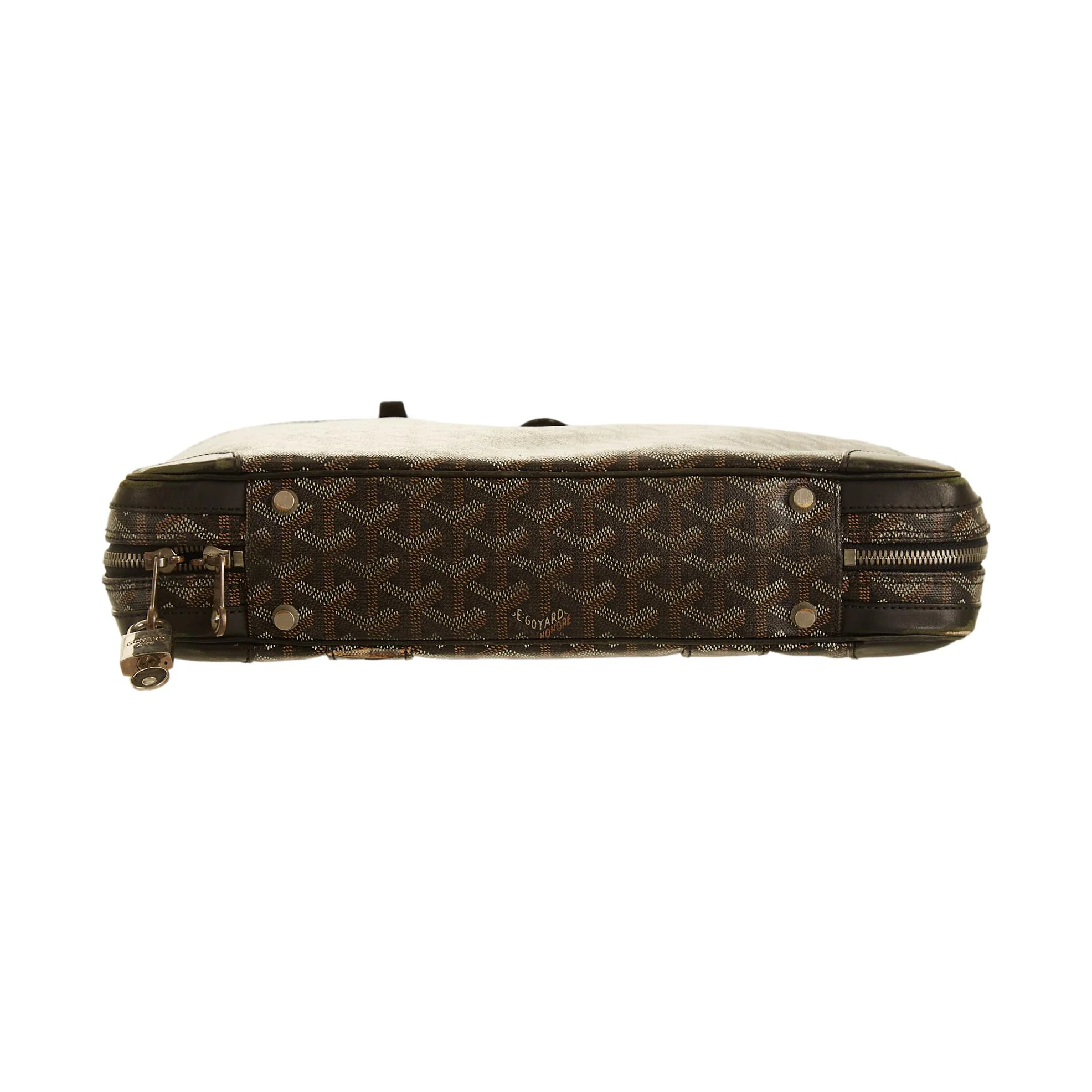 Goyard Black Ambassade Top Handle Bag - Image 3