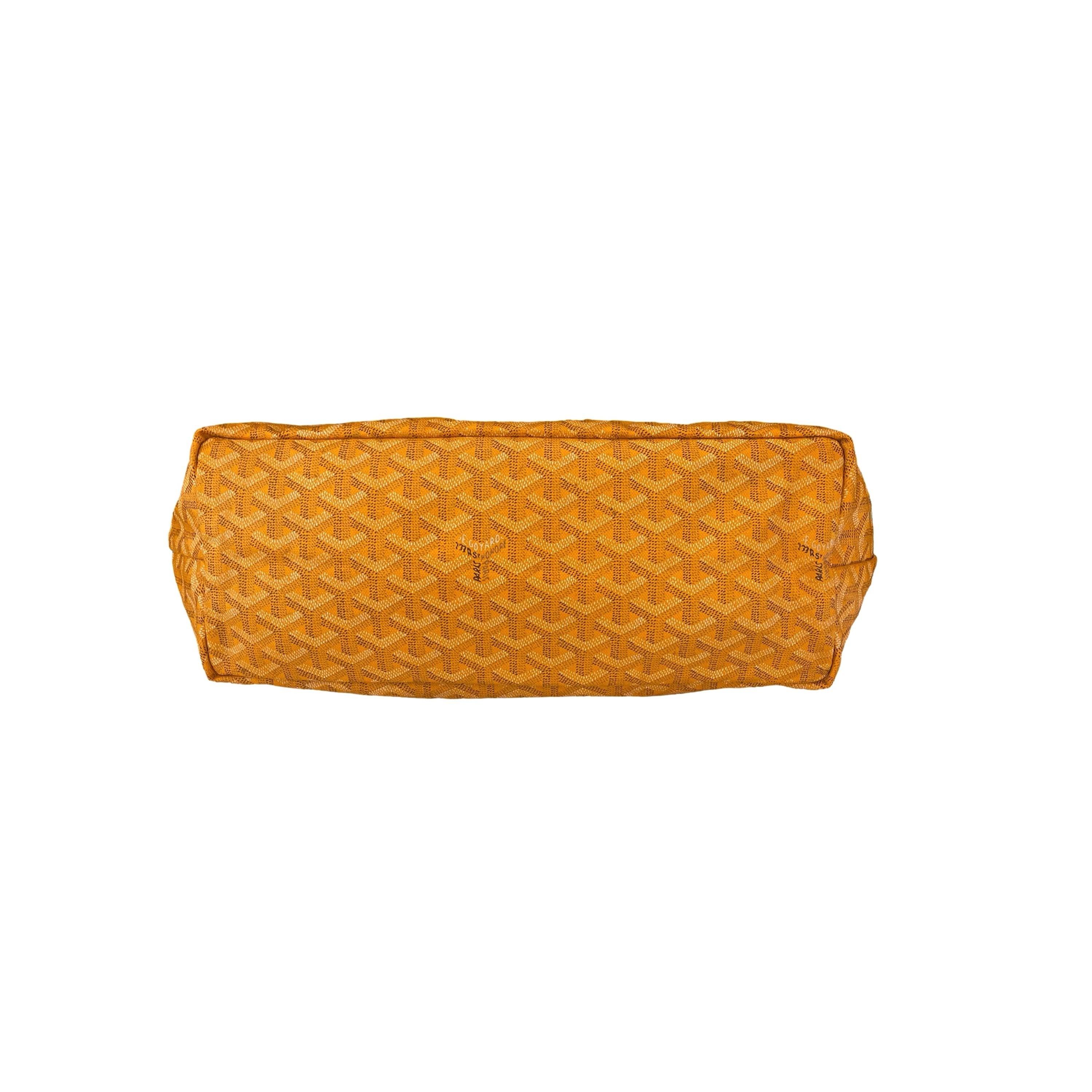 Goyard Yellow Monogram Tote - Image 3