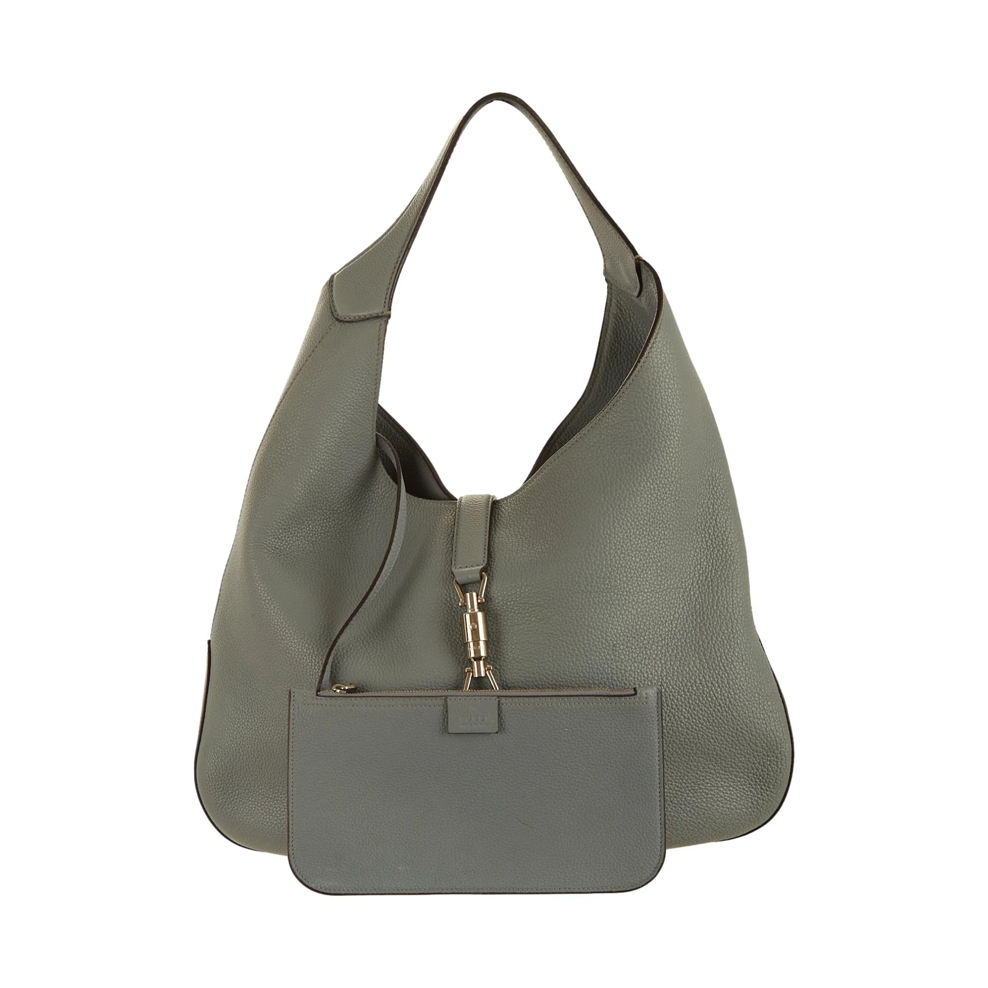 Gucci Baby Blue Jumbo Jackie Bag - Image 2