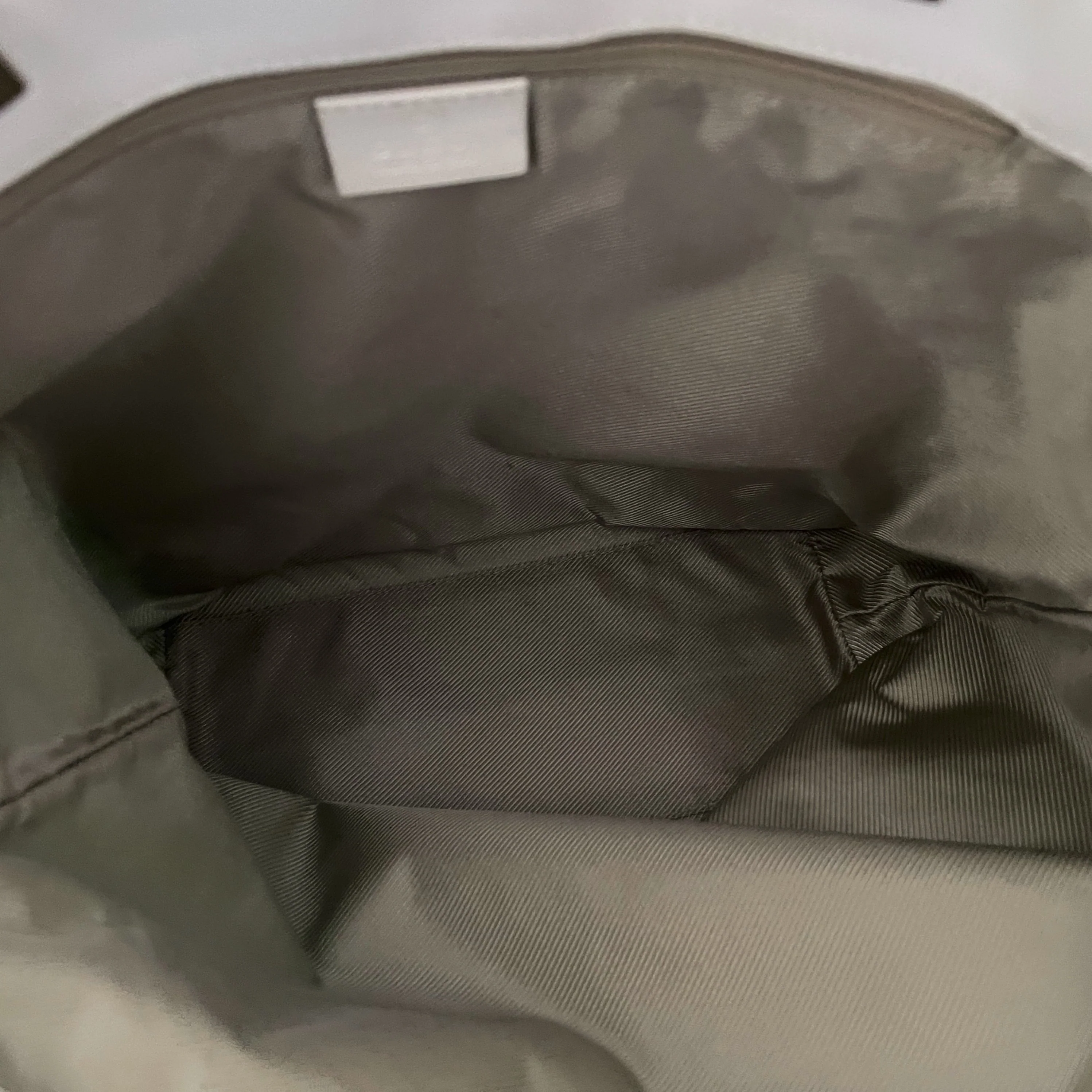 Gucci Baby Blue Monogram Tote - Image 4