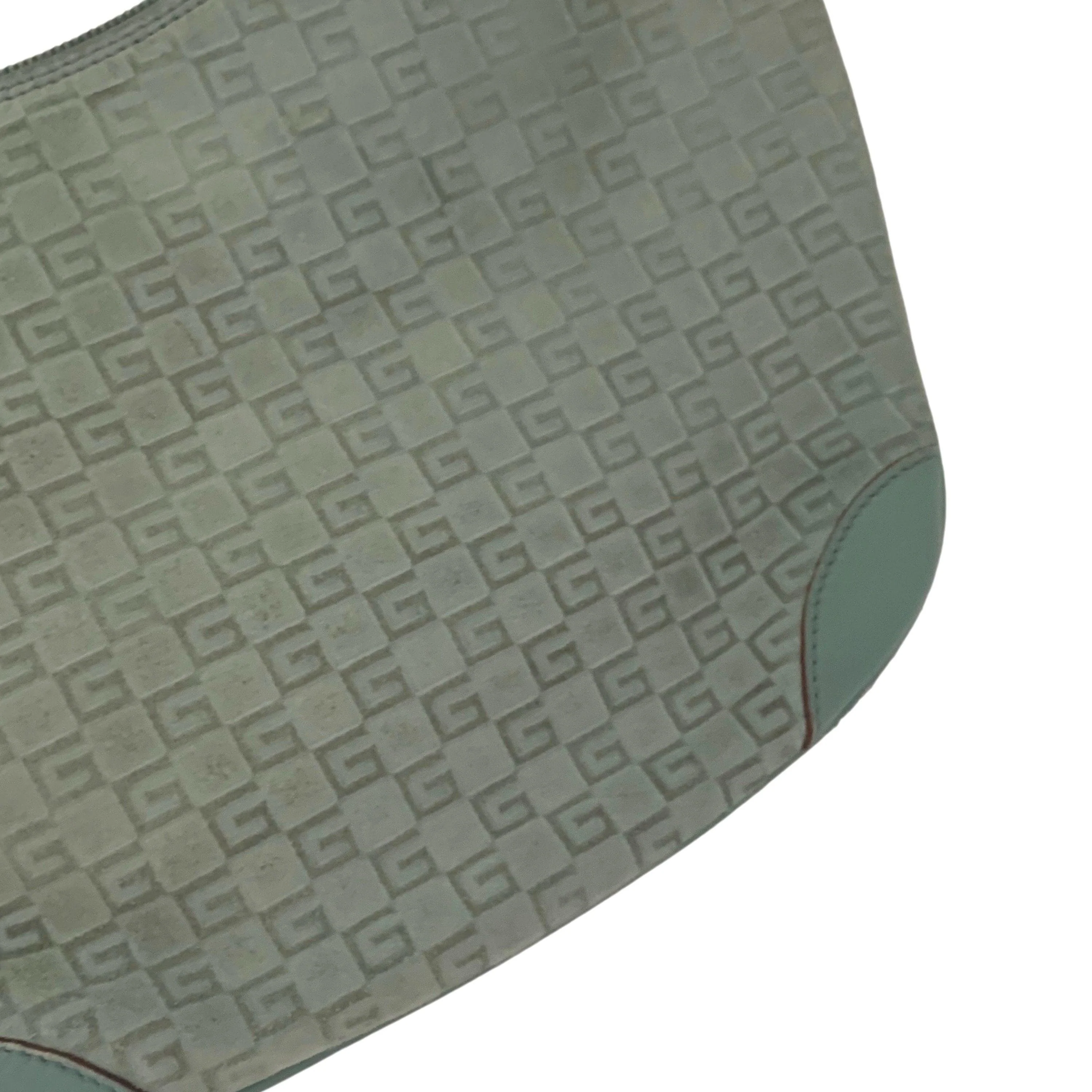 Gucci Baby Blue Suede Shoulder Bag - Image 3