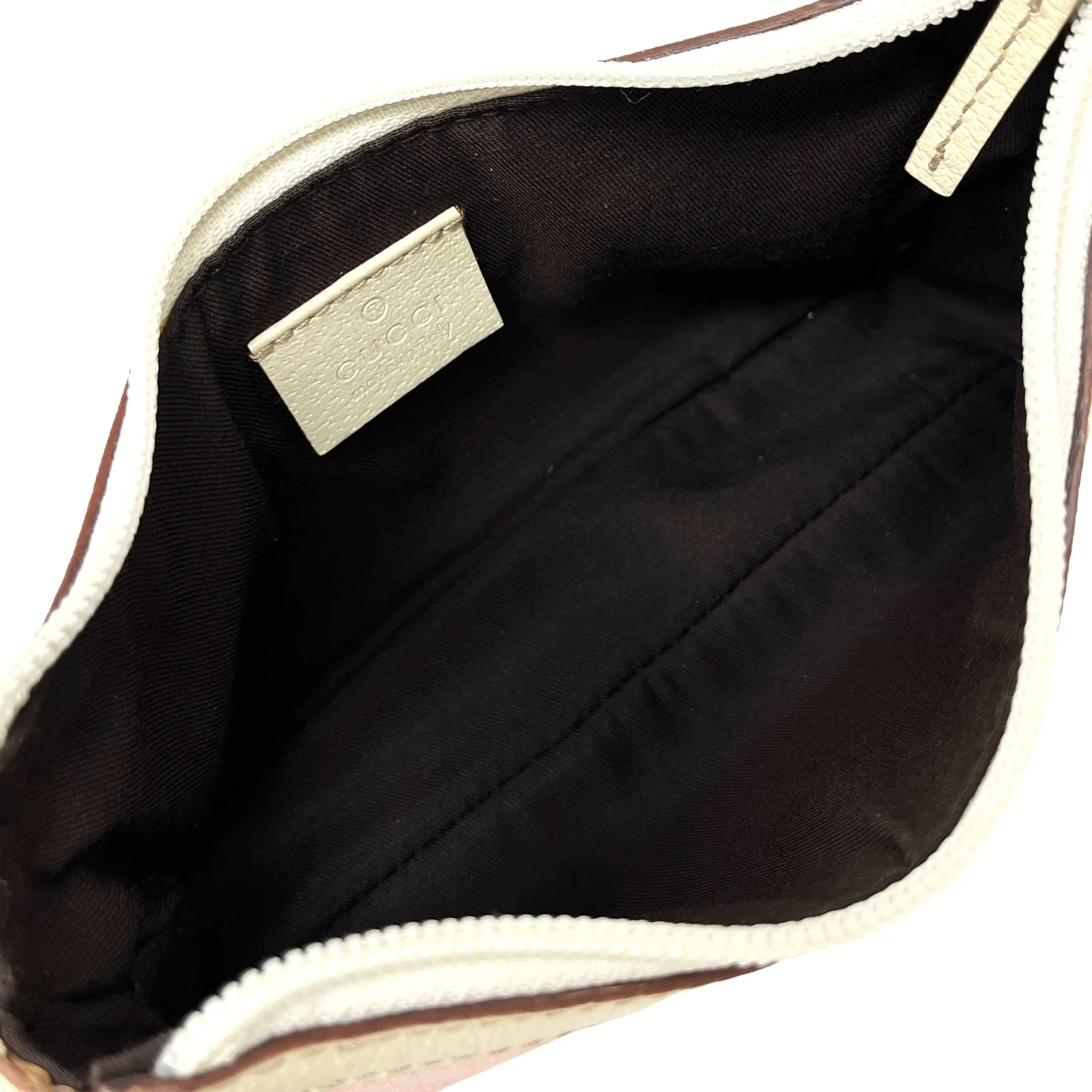 Gucci Baby Pink Canvas Logo Shoulder Bag - Image 3