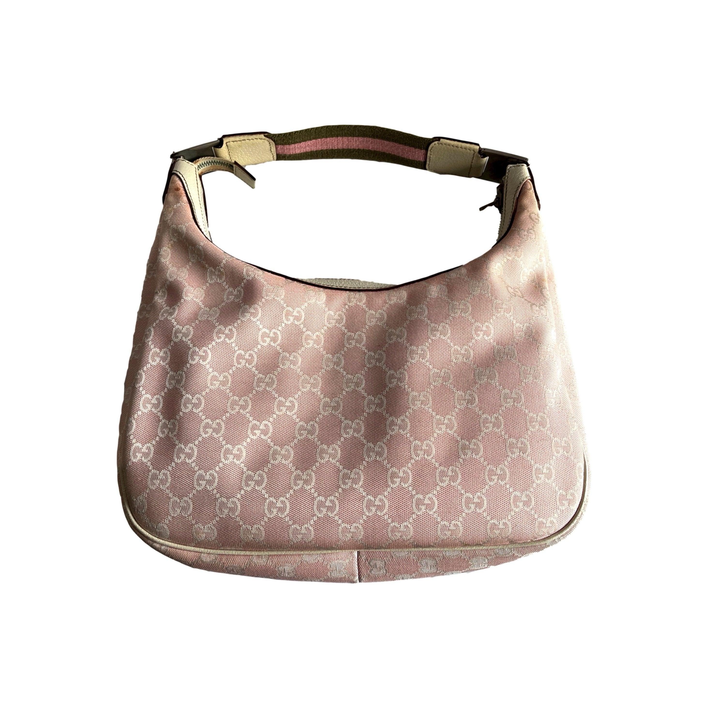 Gucci Baby Pink Logo Shoulder Bag - Image 2