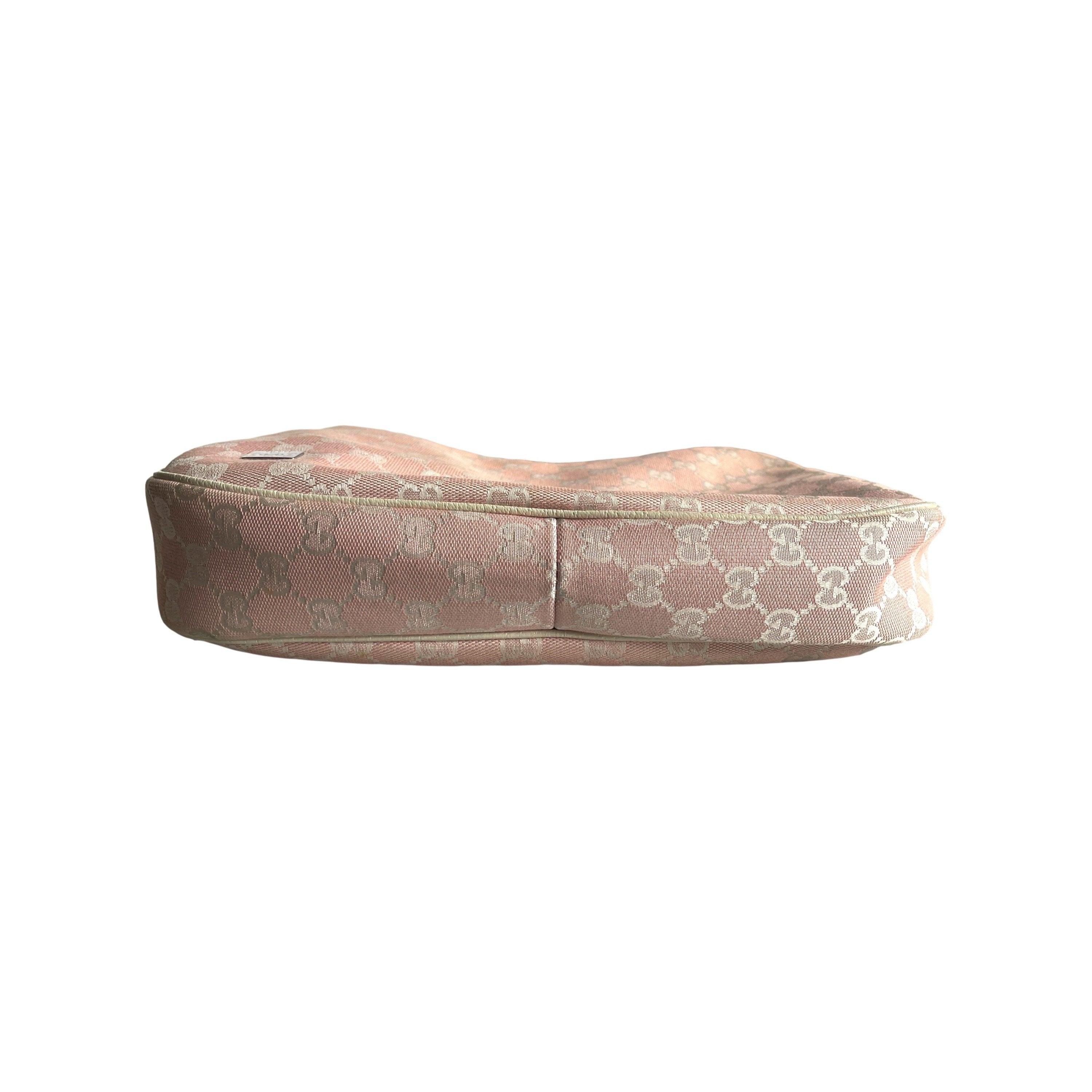 Gucci Baby Pink Logo Shoulder Bag - Image 4