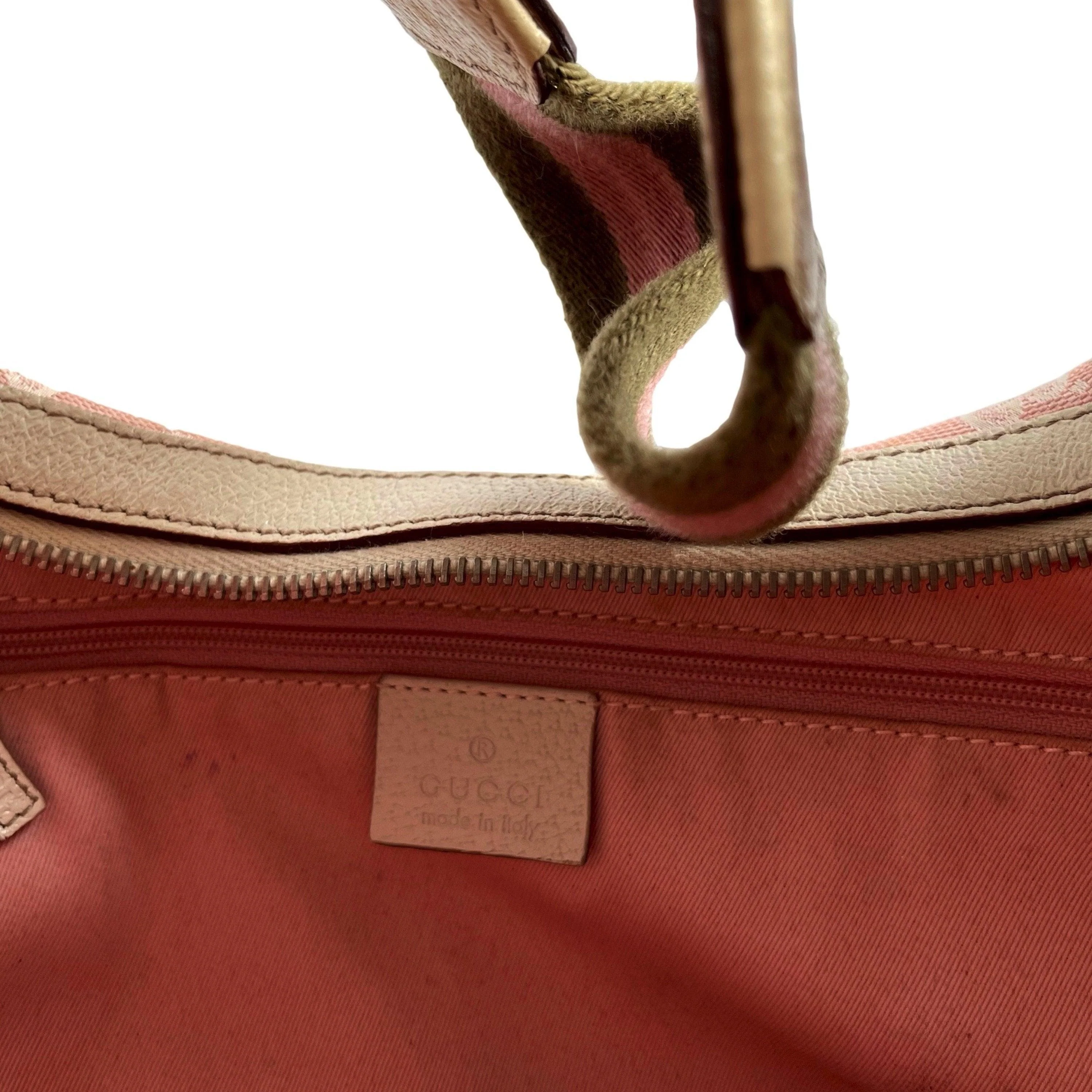 Gucci Baby Pink Logo Shoulder Bag - Image 5
