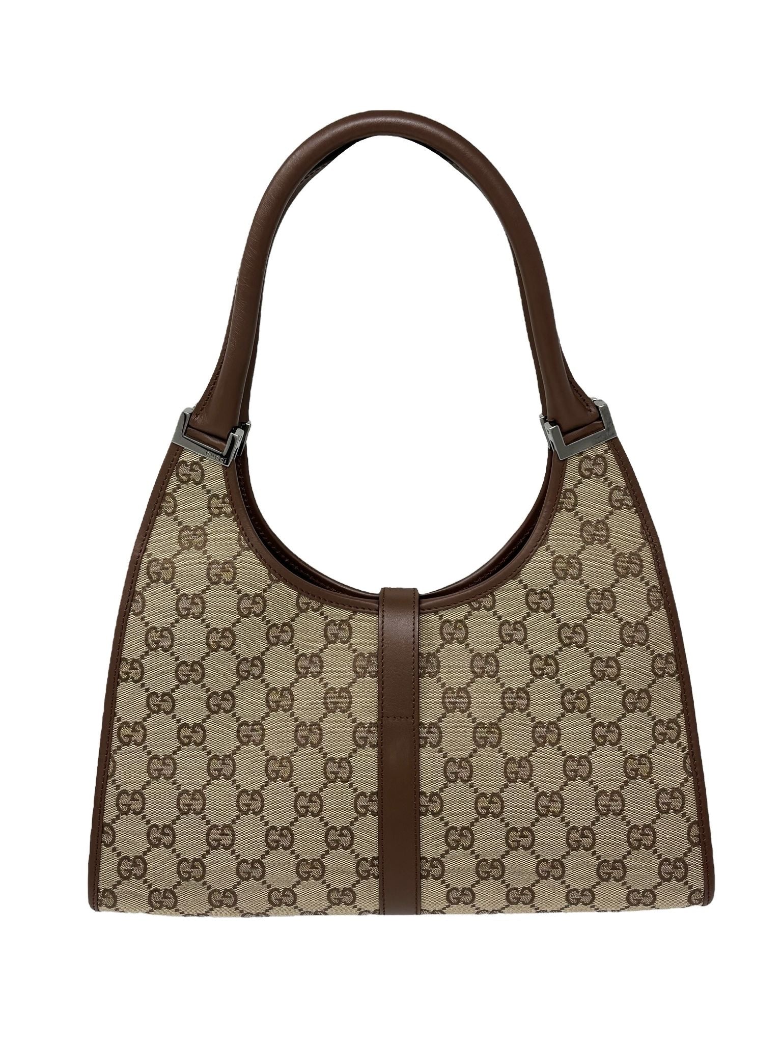 Gucci Beiege Logo Jackie Bag - Image 2