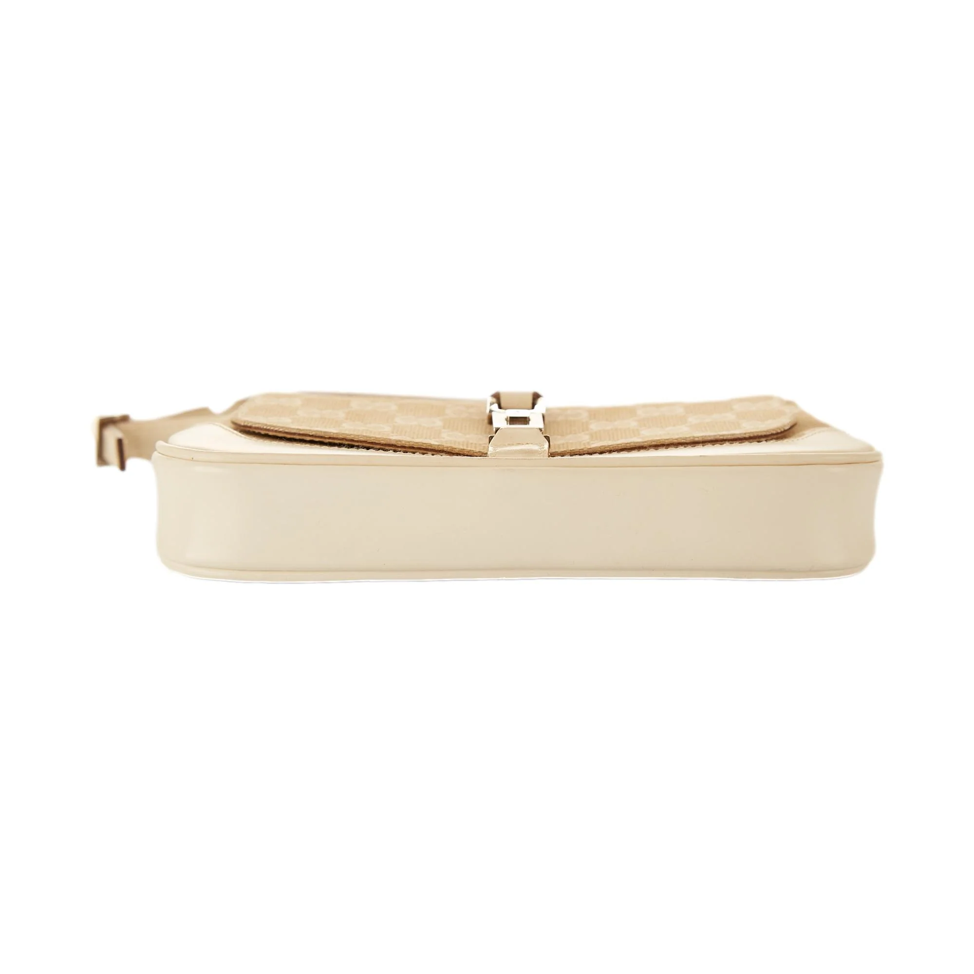 Gucci Beige Canvas Logo Mini Jackie Ba - Image 3