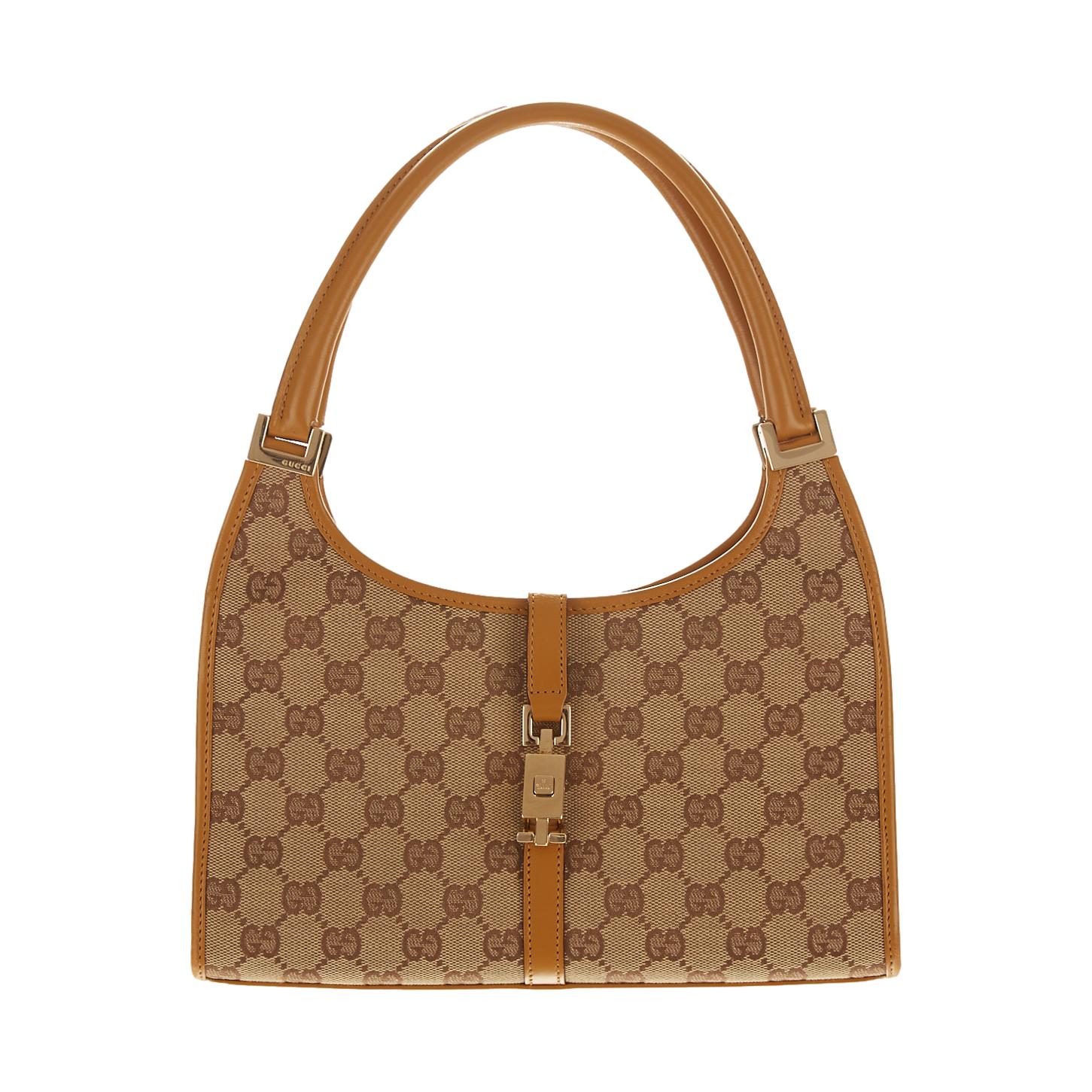 Gucci Beige Logo Jackie Bag