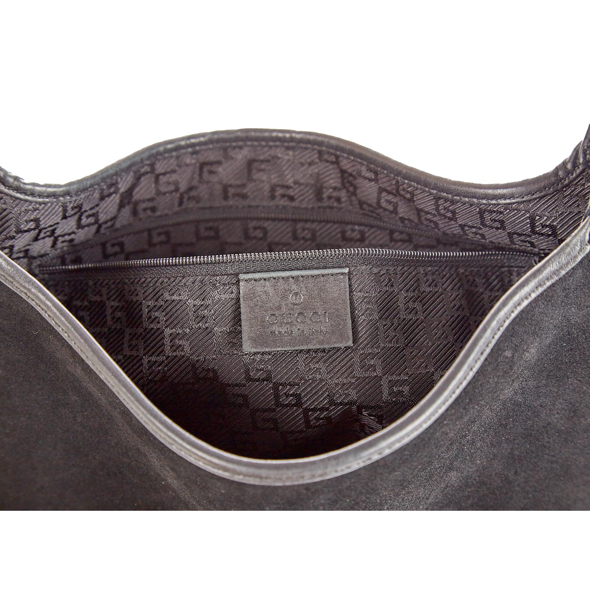 Gucci Black Bamboo Shoulder Bag - Image 4