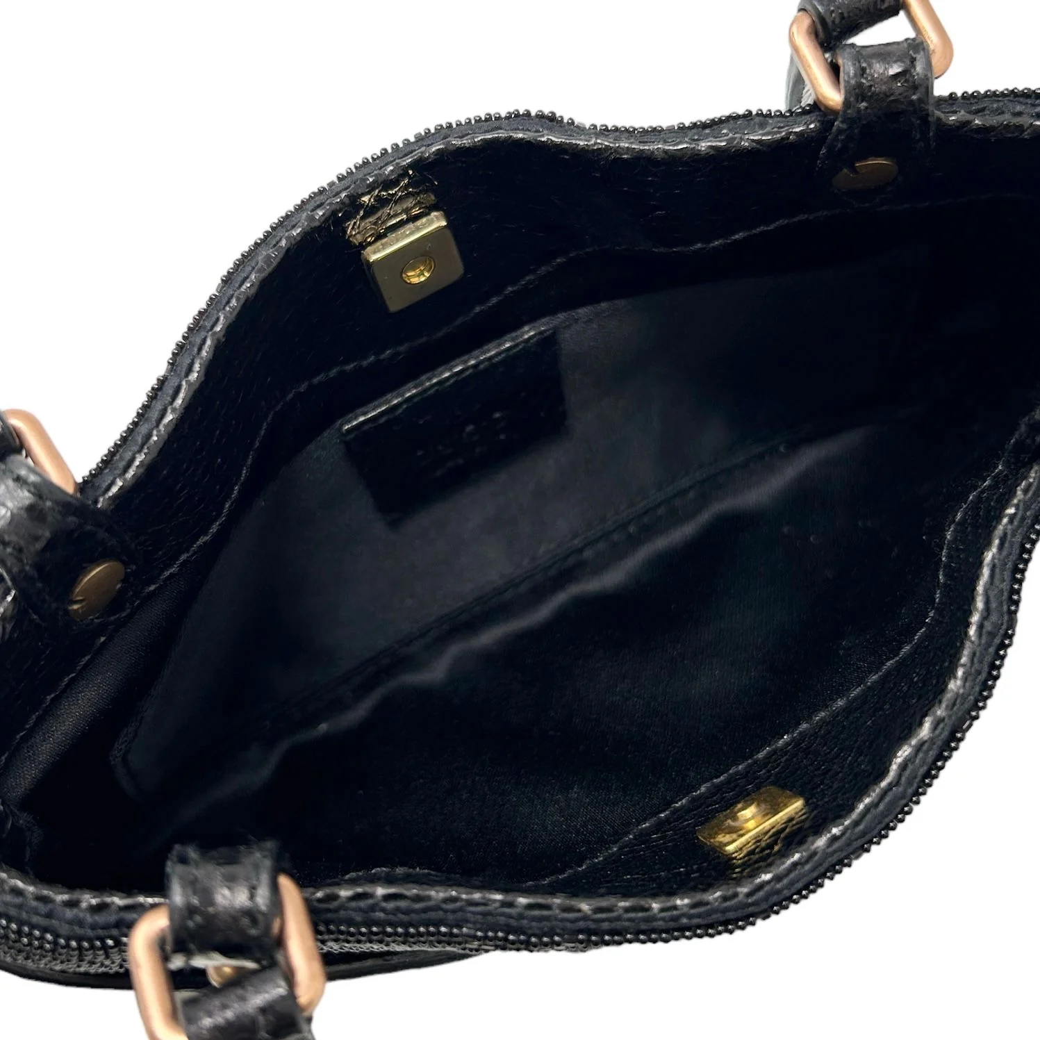 Gucci Black Beaded Logo Mini Bag - Image 3