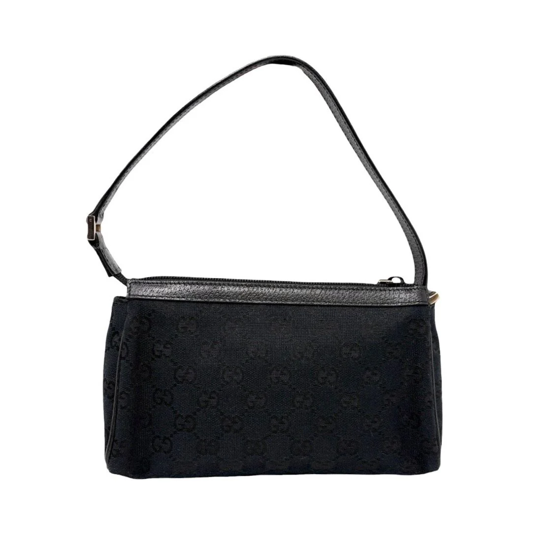Gucci Black Canvas Mini Shoulder Bag - Image 2