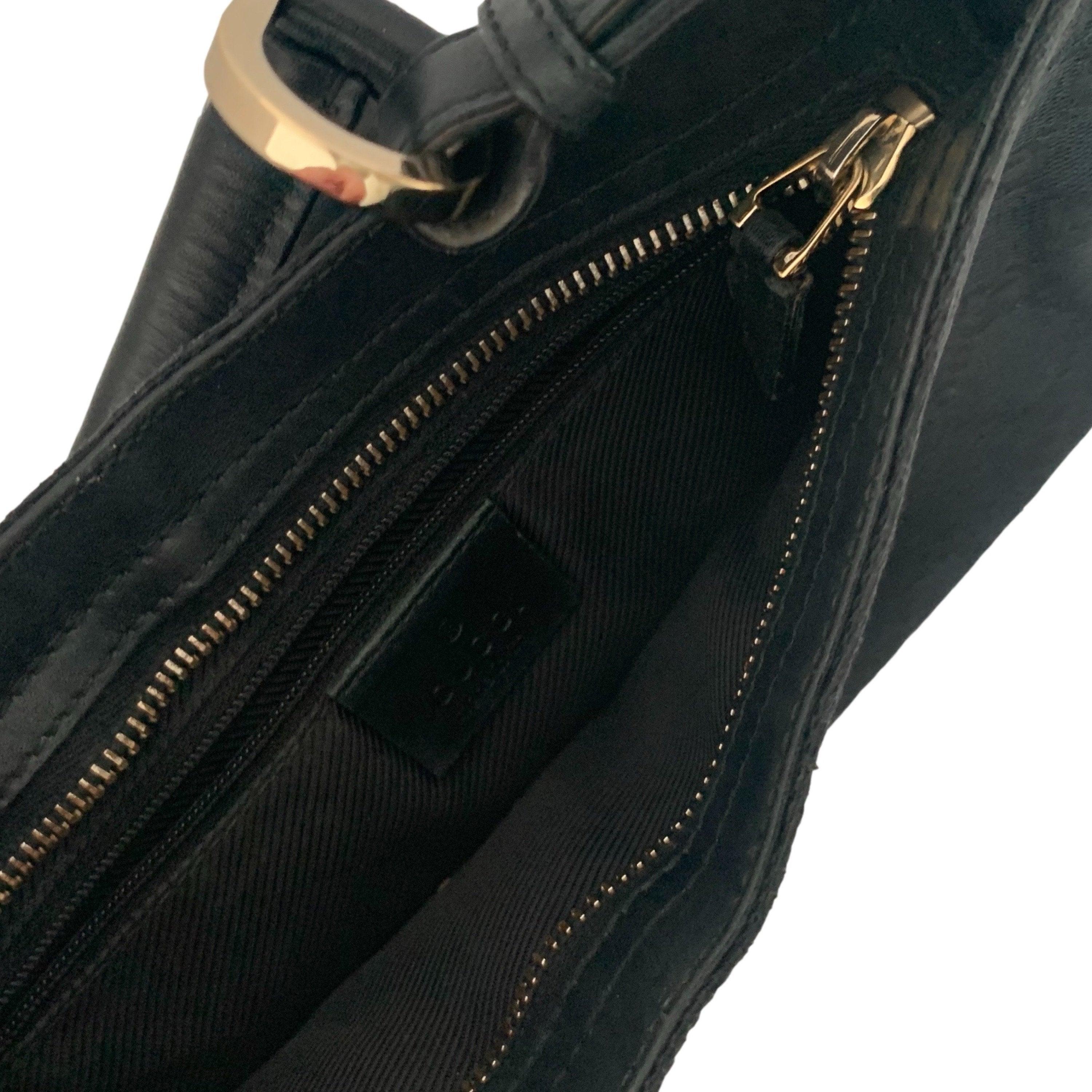Gucci Black Canvas Mini Shoulder Bag - Image 4