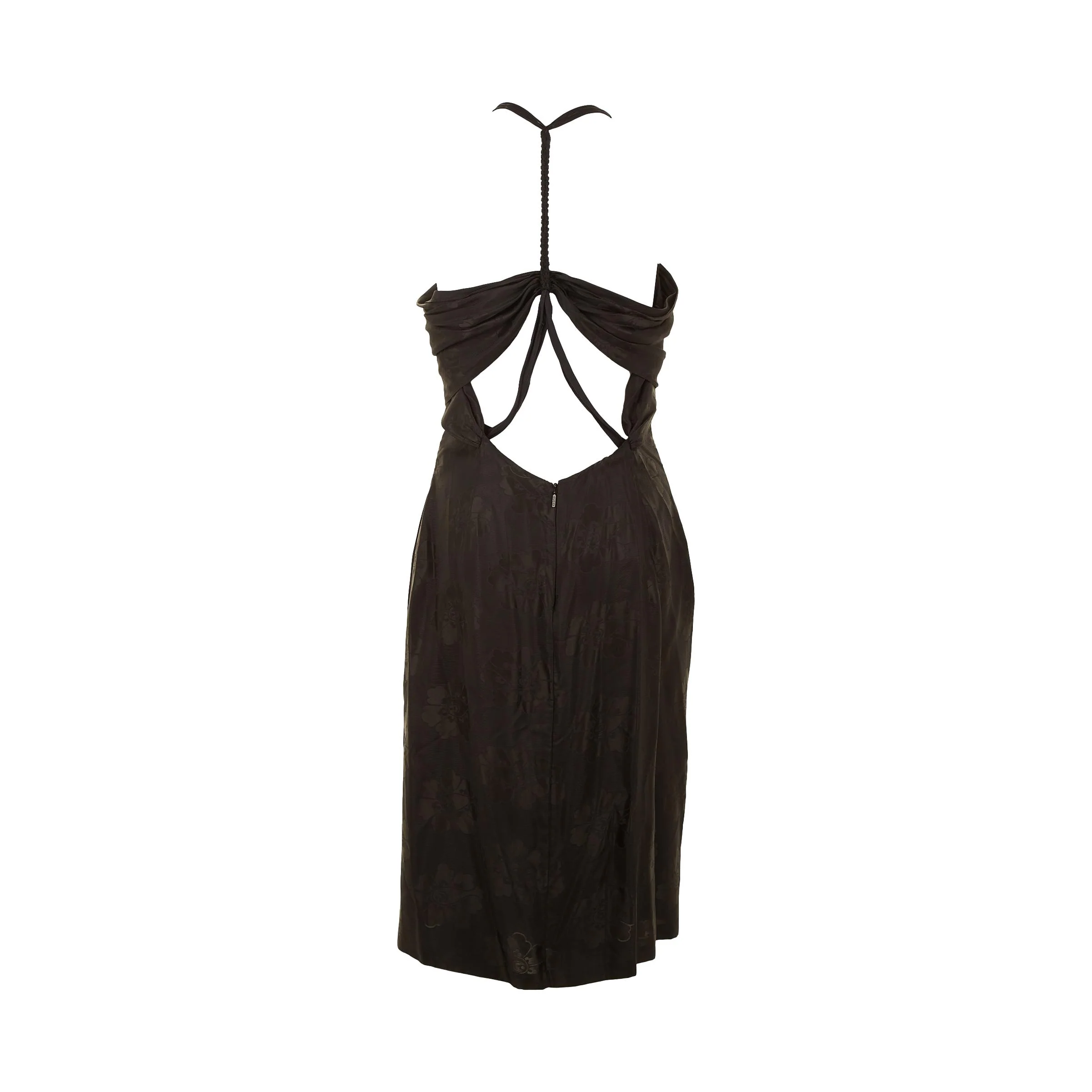Gucci Black Floral Dress - Image 2