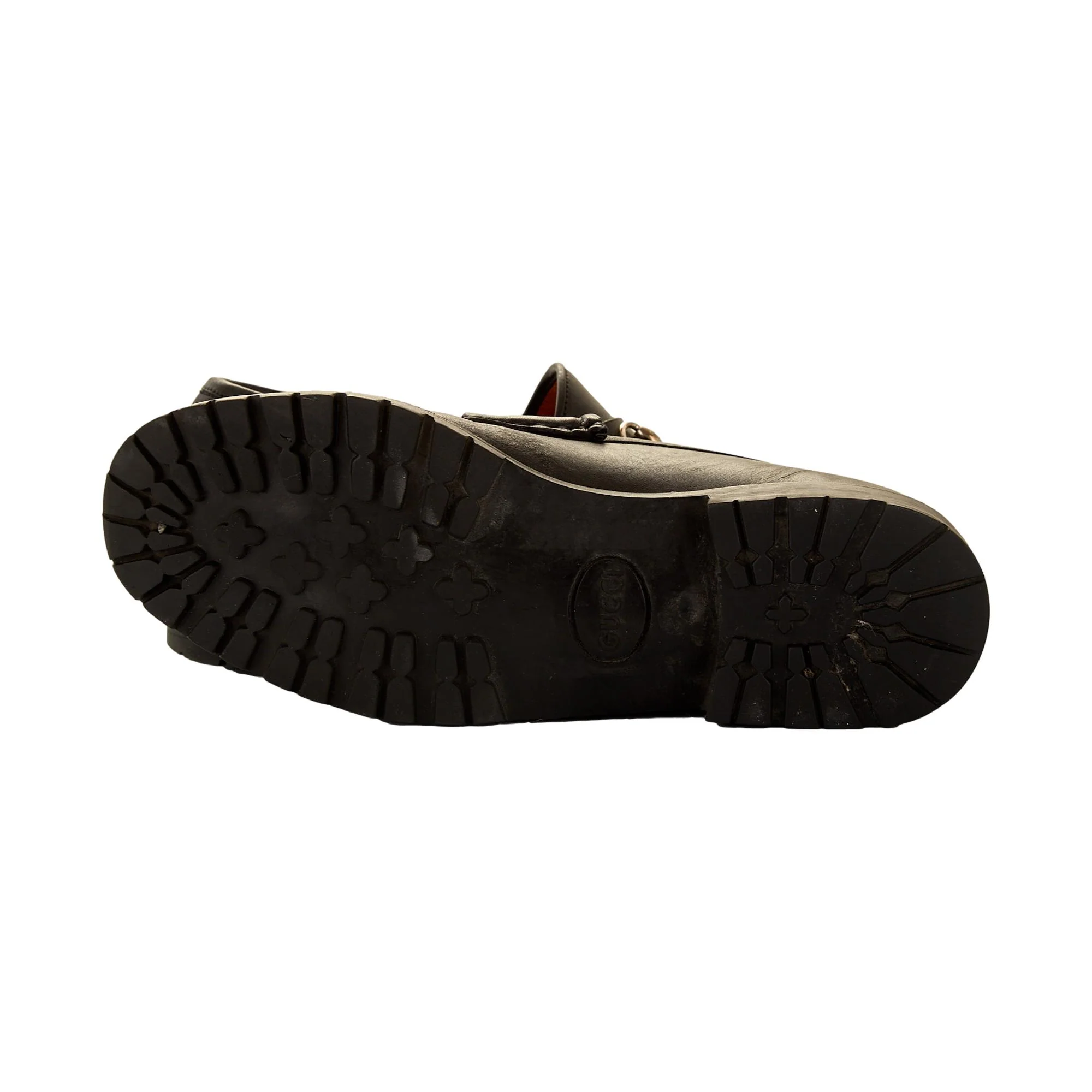 Gucci Black Horsebit Loafers - Image 4