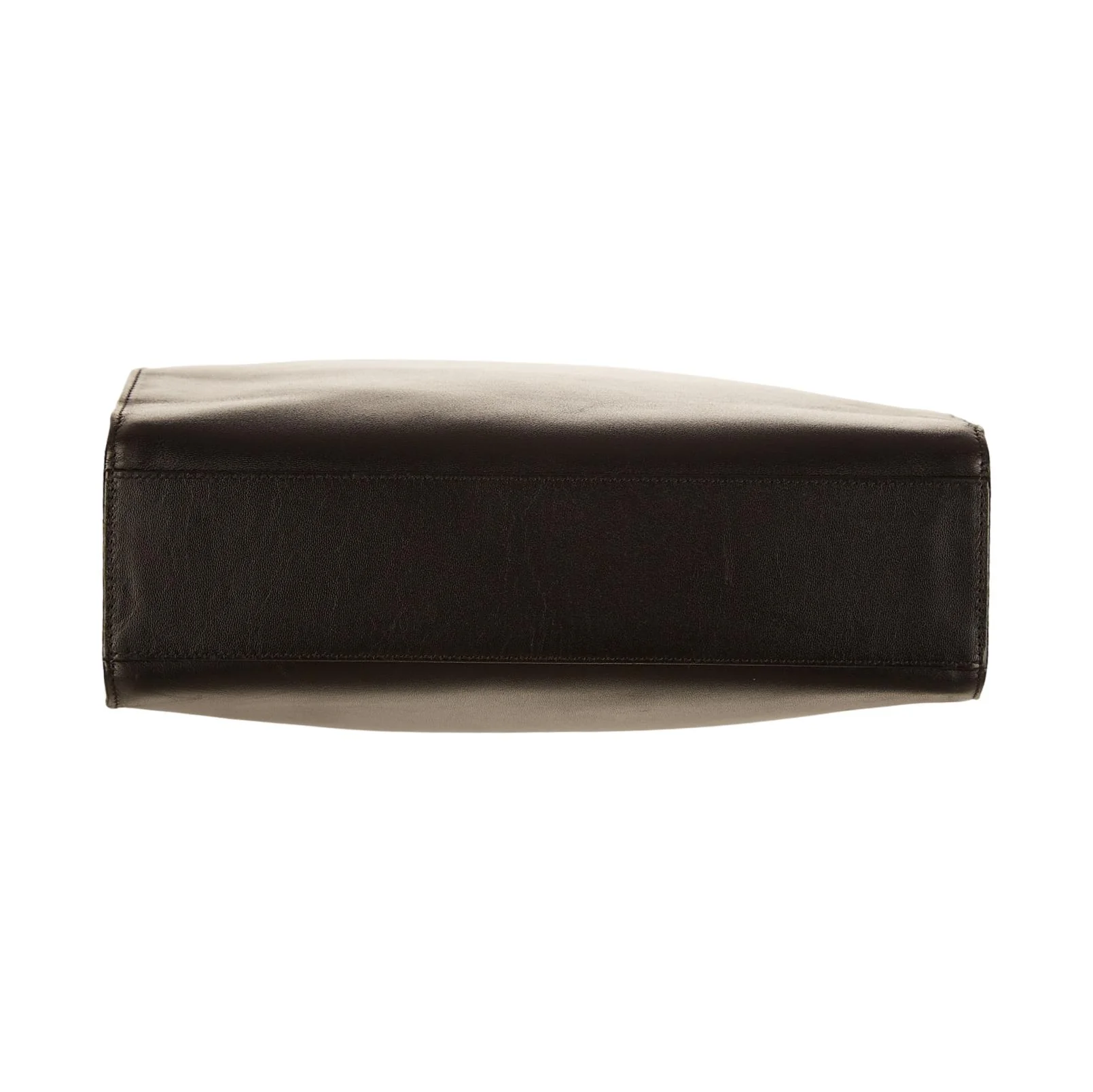 Gucci Black Logo Buckle Top Handle Bag - Image 3