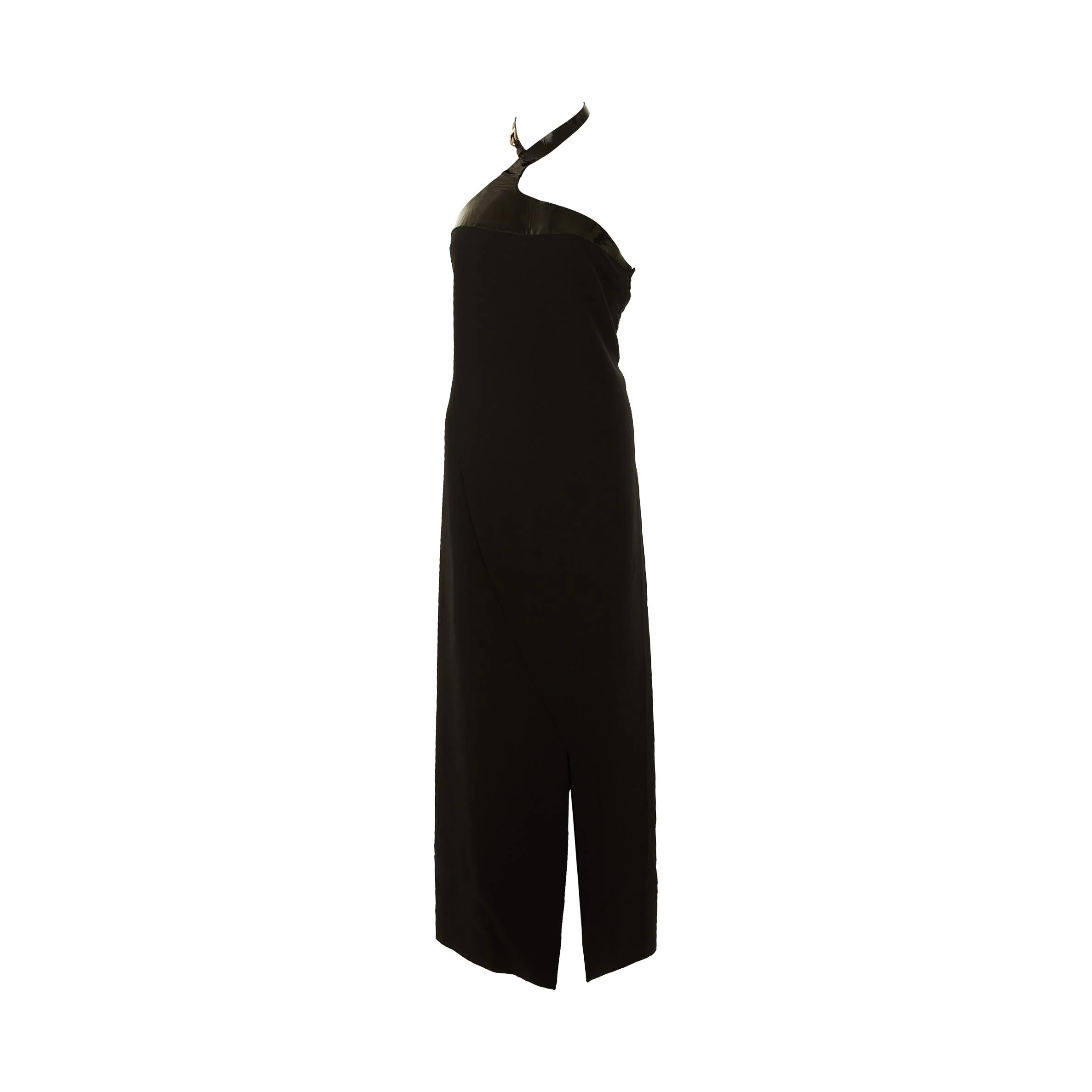 Gucci Black Logo Choker Dress