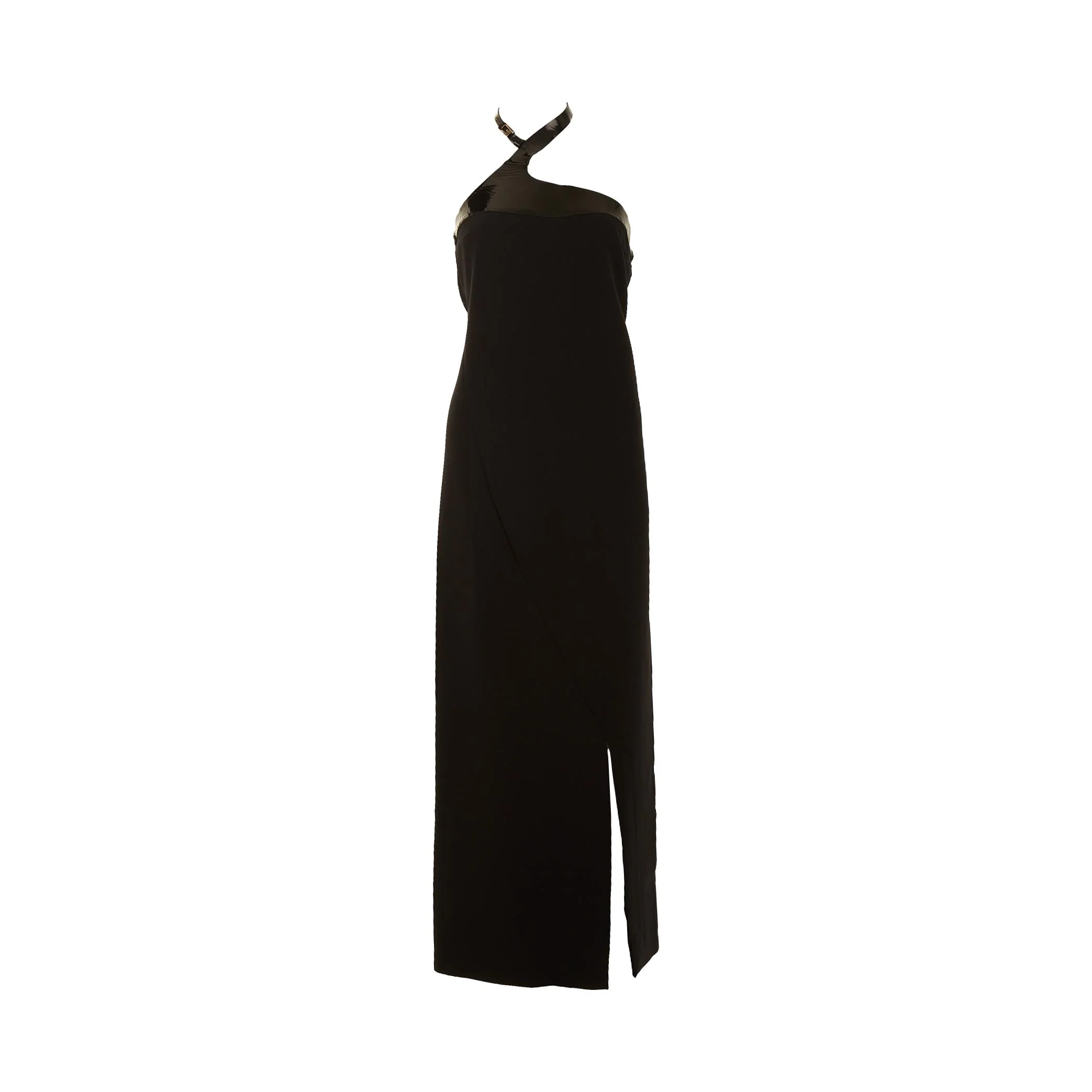 Gucci Black Logo Choker Dress - Image 2