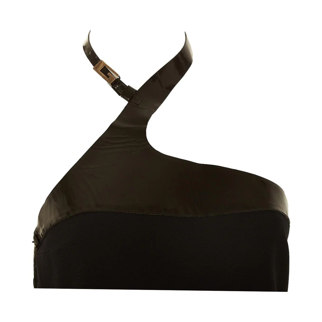 Gucci Black Logo Choker Dress - Image 5