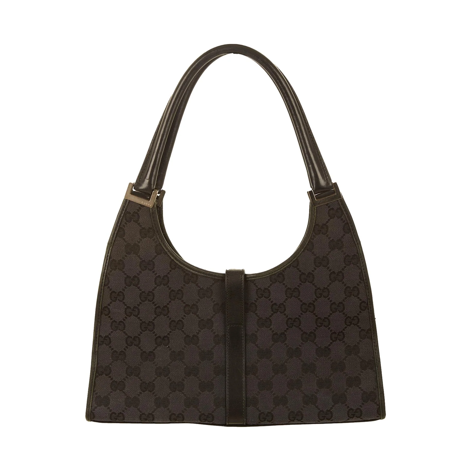 Gucci Black Logo Jackie Bag - Image 2