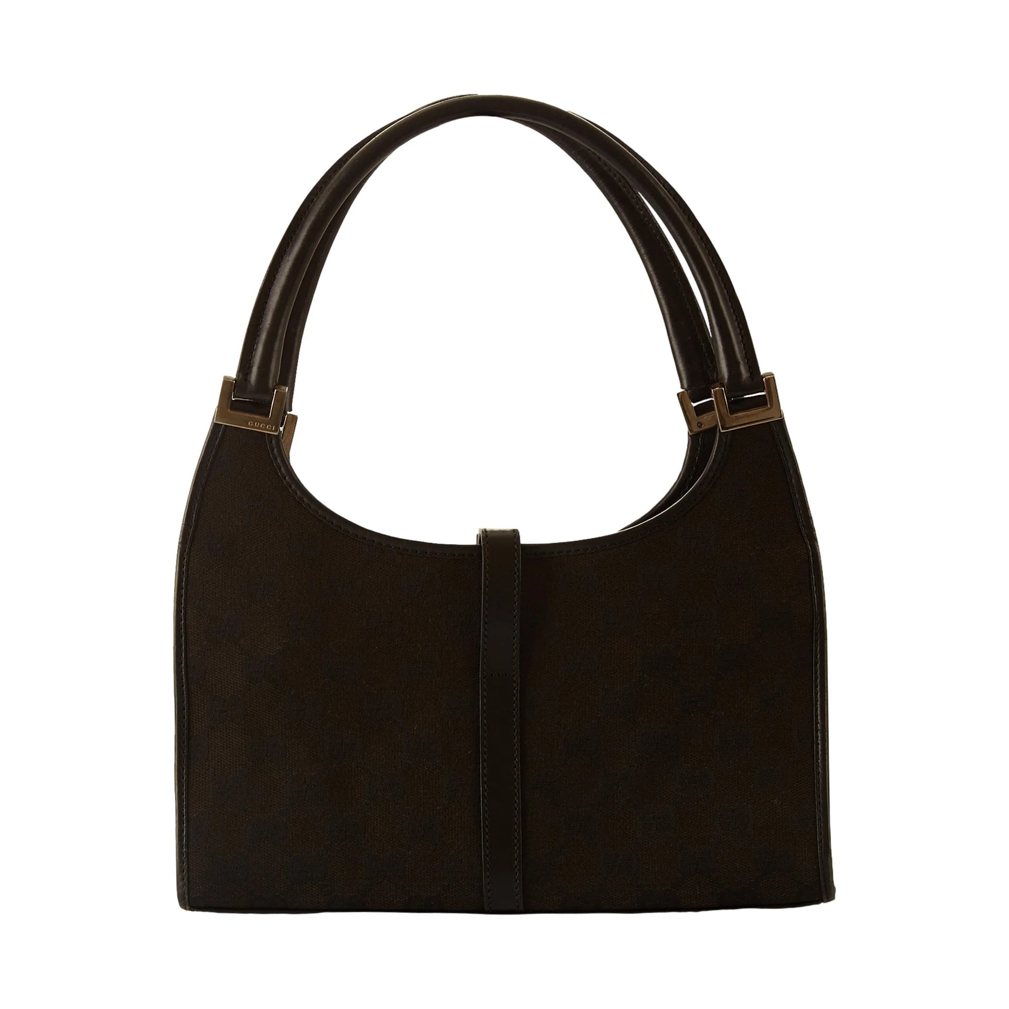 Gucci Black Logo Jackie Bag - Image 2