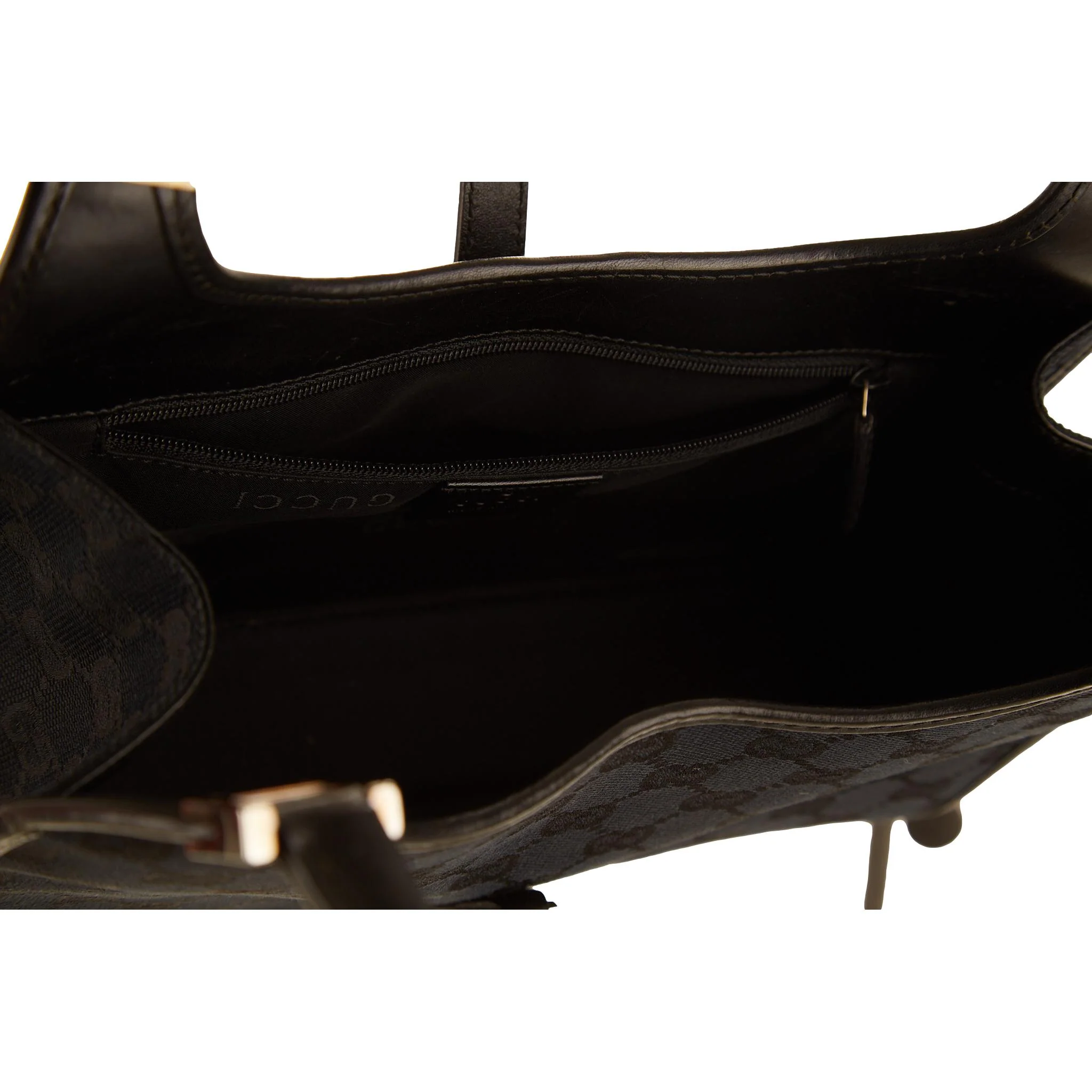 Gucci Black Logo Jackie Bag - Image 4