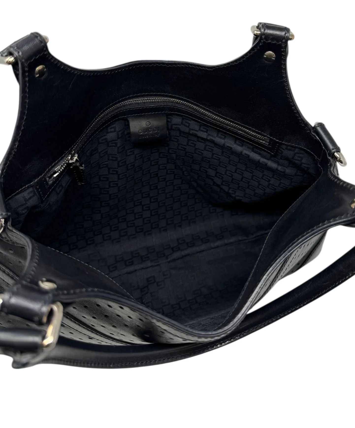 Gucci Black Logo Shoulder Bag - Image 3