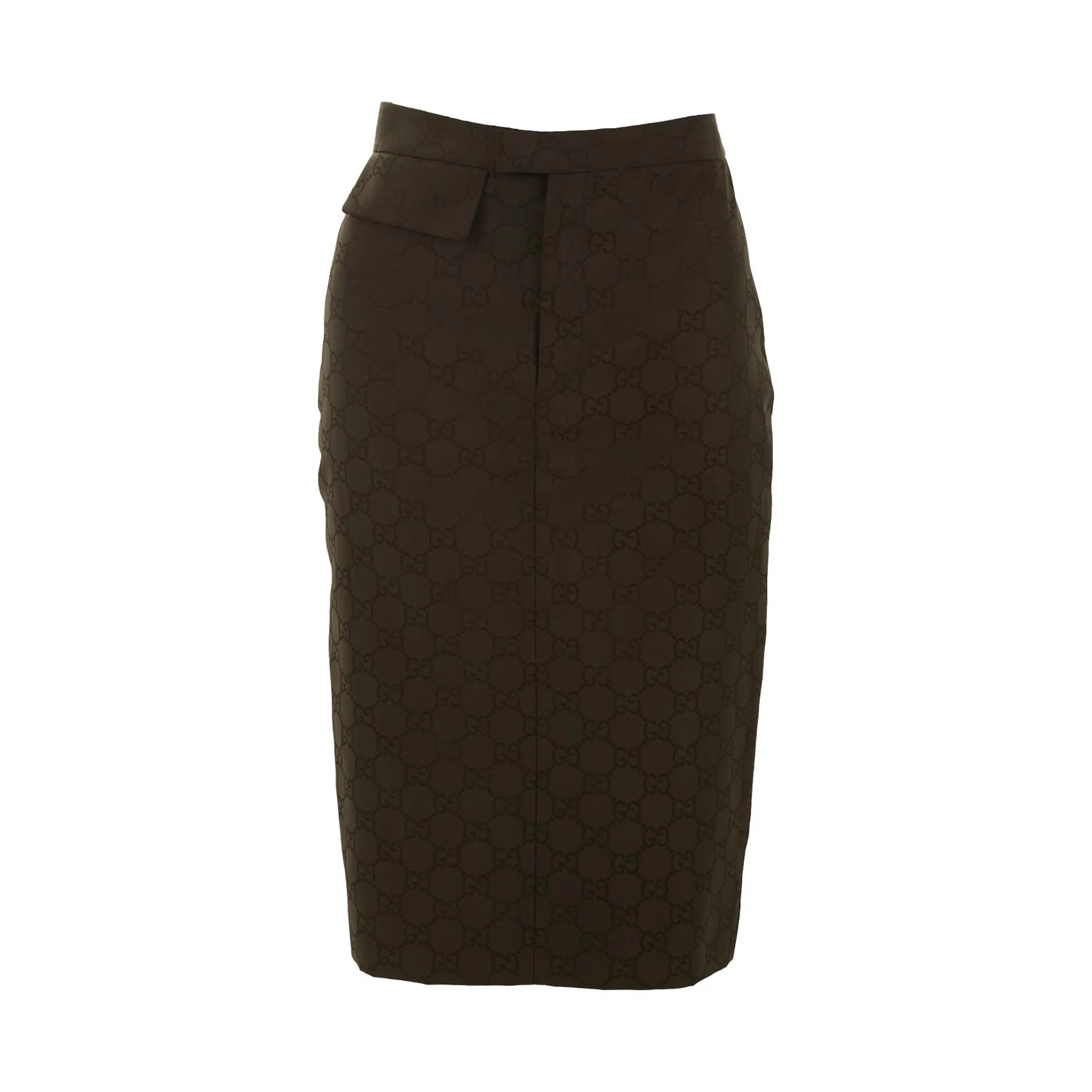 Gucci Black Logo Skirt