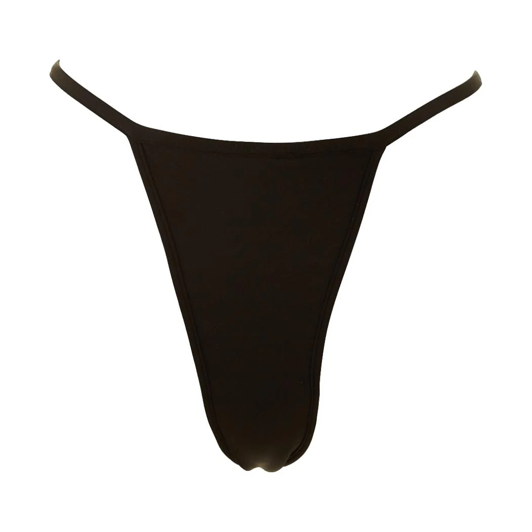 Gucci Black Logo Thong - Image 2