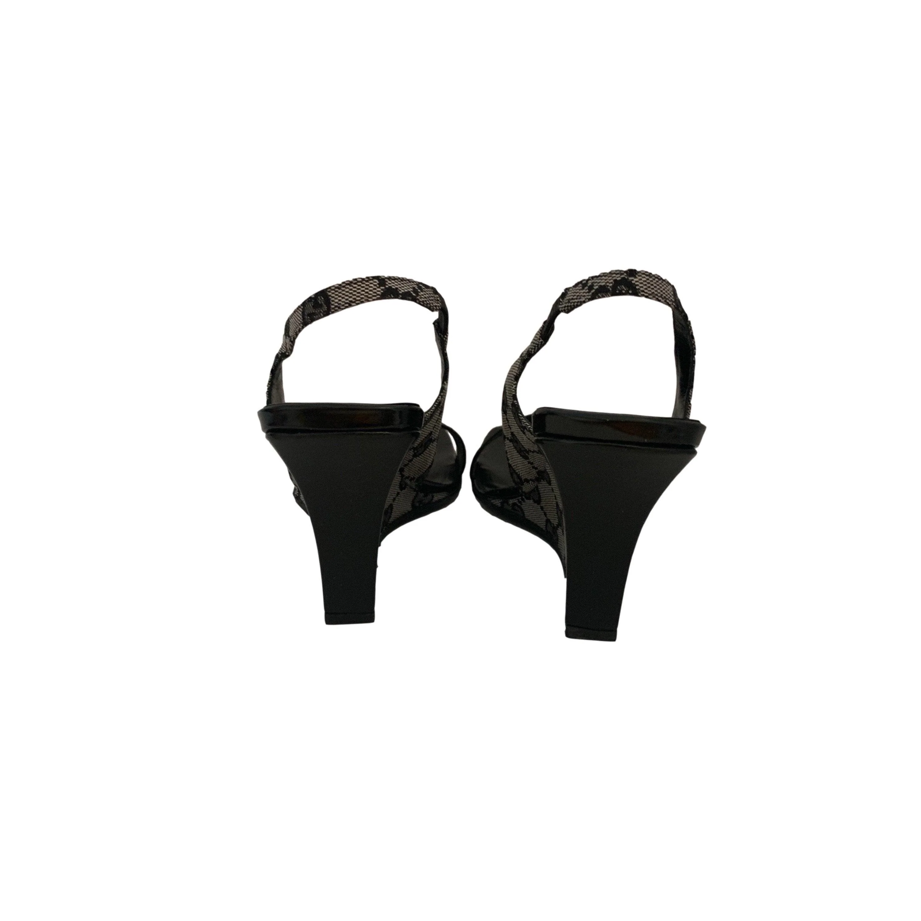 Gucci Black Logo Wedges - Image 2