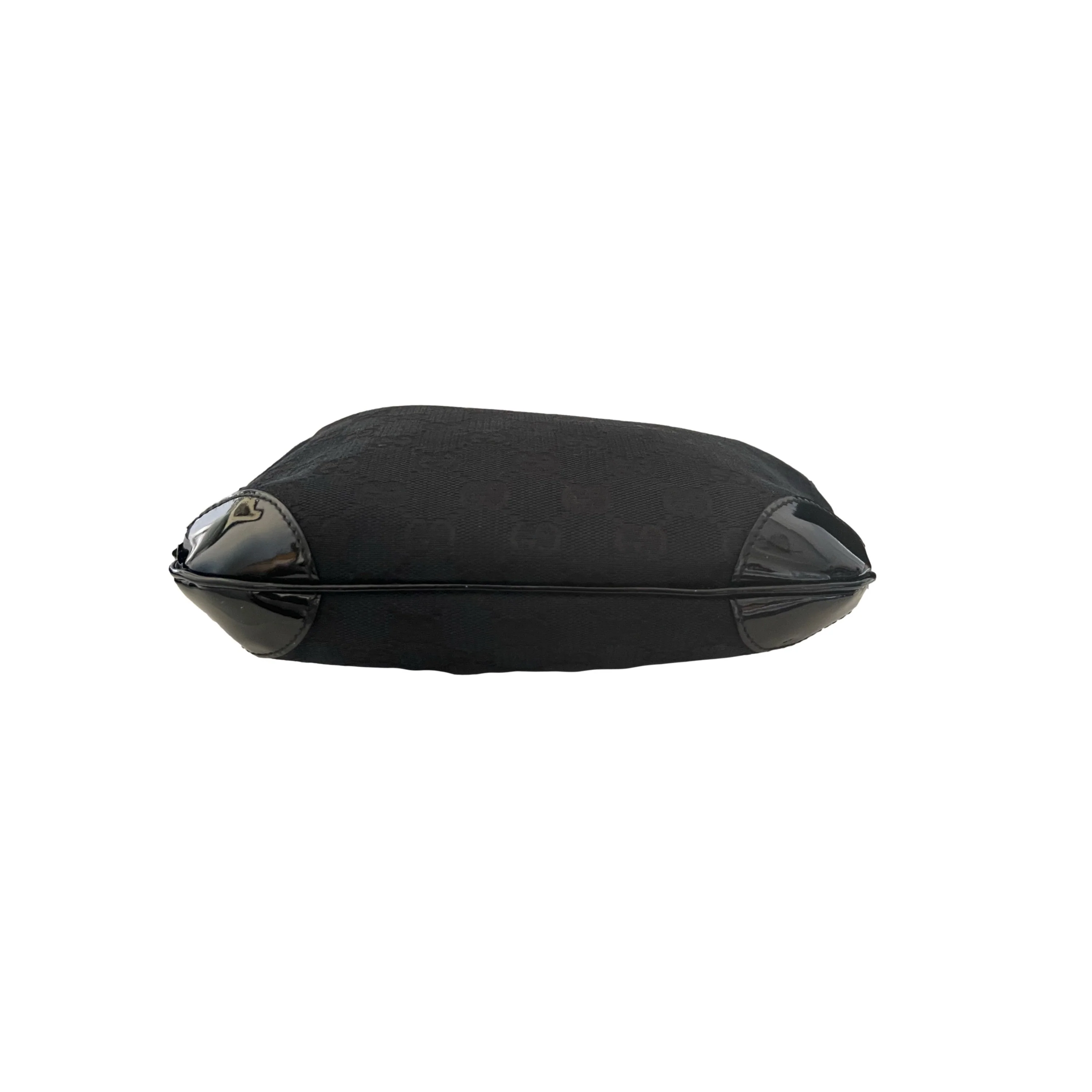 Gucci Black Monogram Shoulder Bag - Image 2