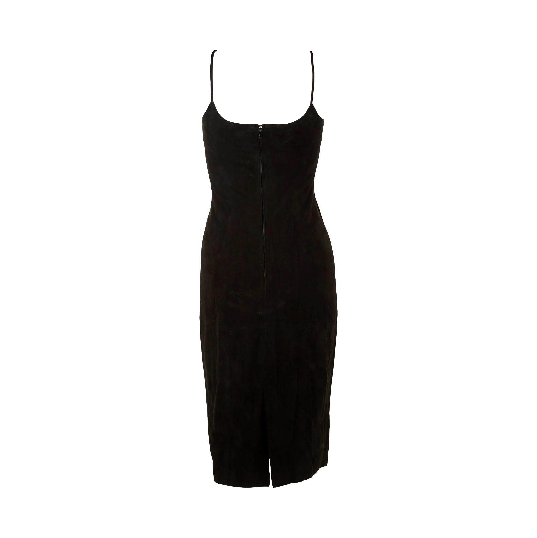 Gucci Black Suede Dress - Image 2