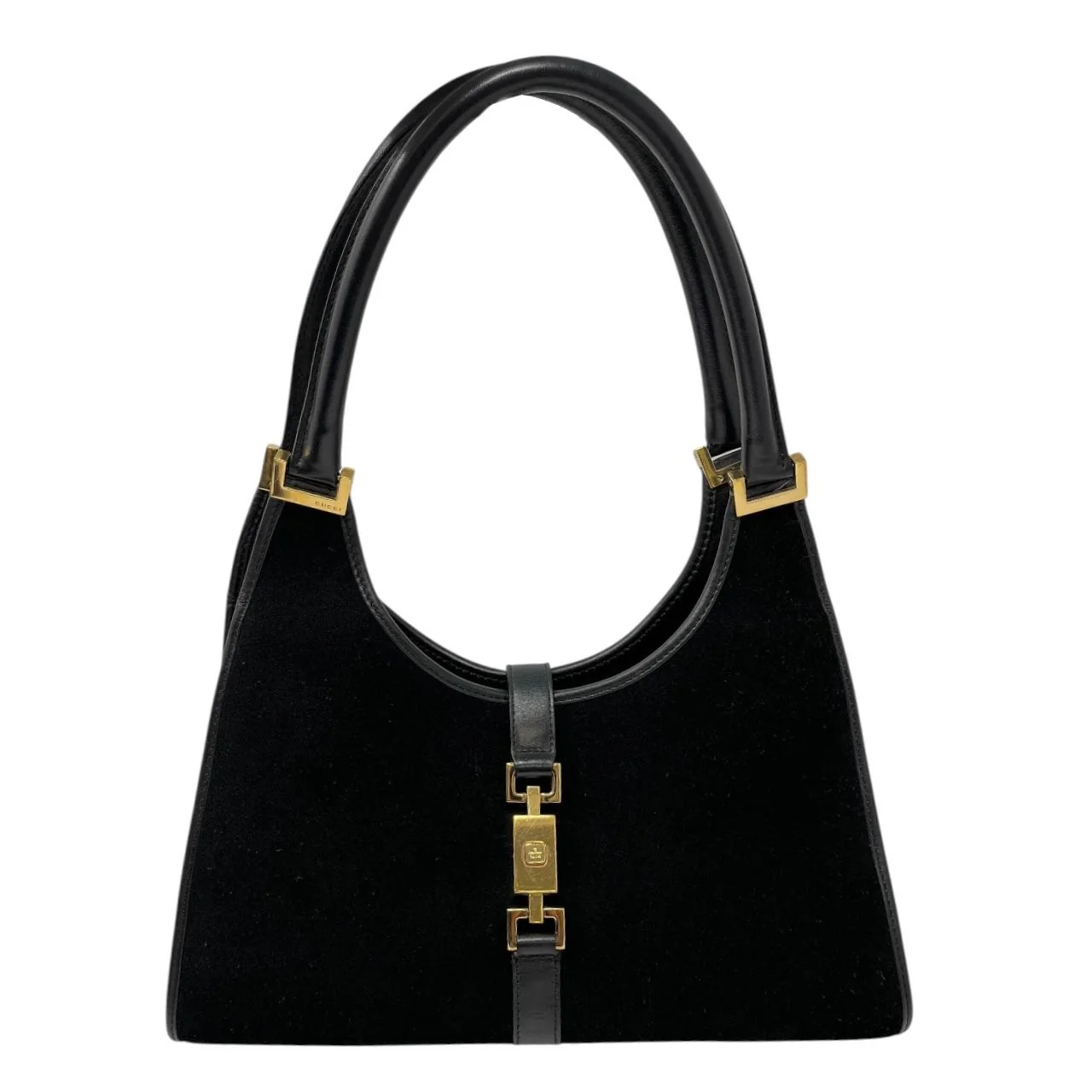 Gucci Black Suede Jackie Bag