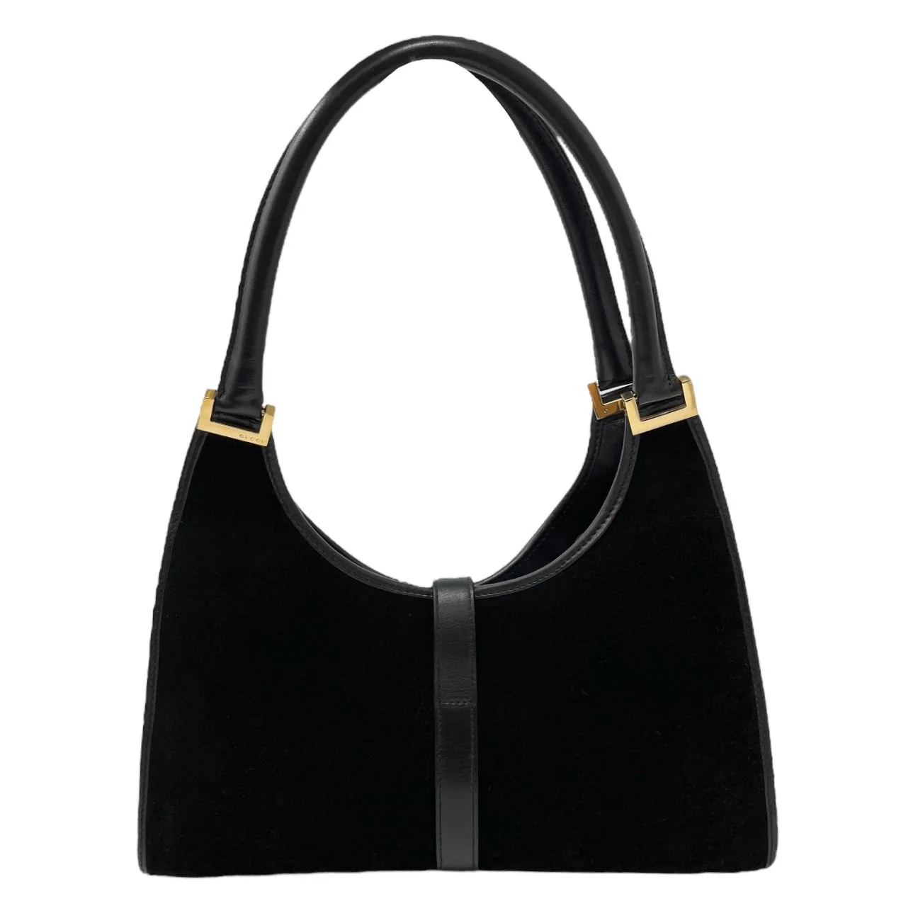 Gucci Black Suede Jackie Bag - Image 2