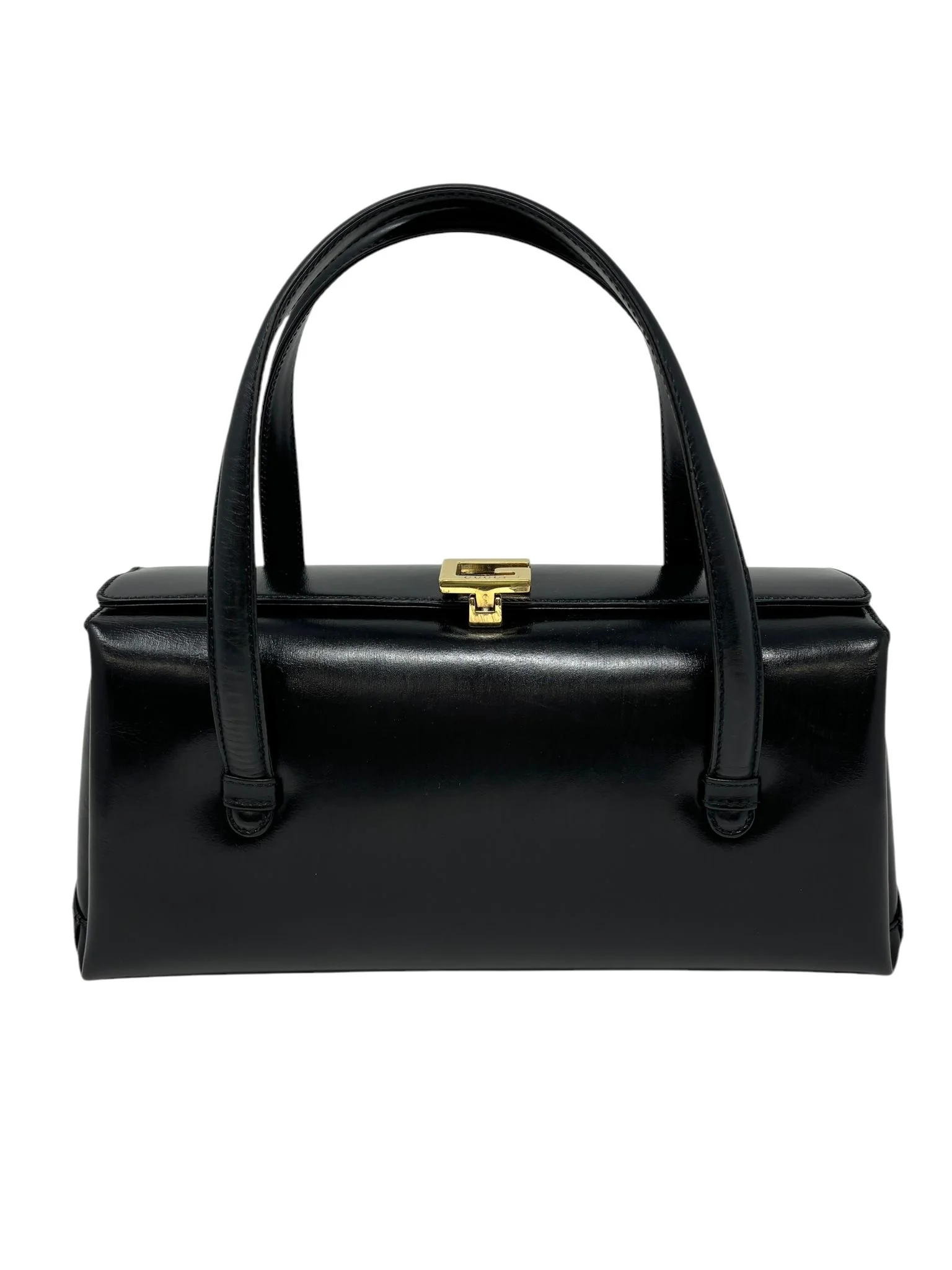 Gucci Black Top Handle Bag - Image 3
