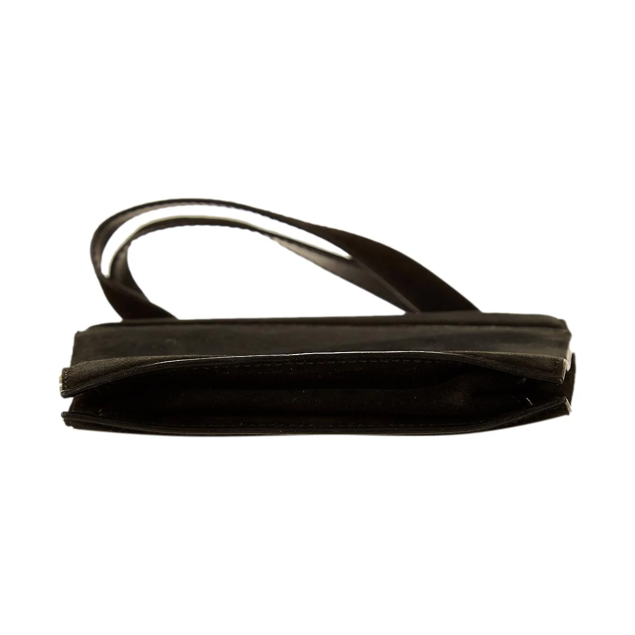 Gucci Black Suede Mini Top Handle Bag - Image 3