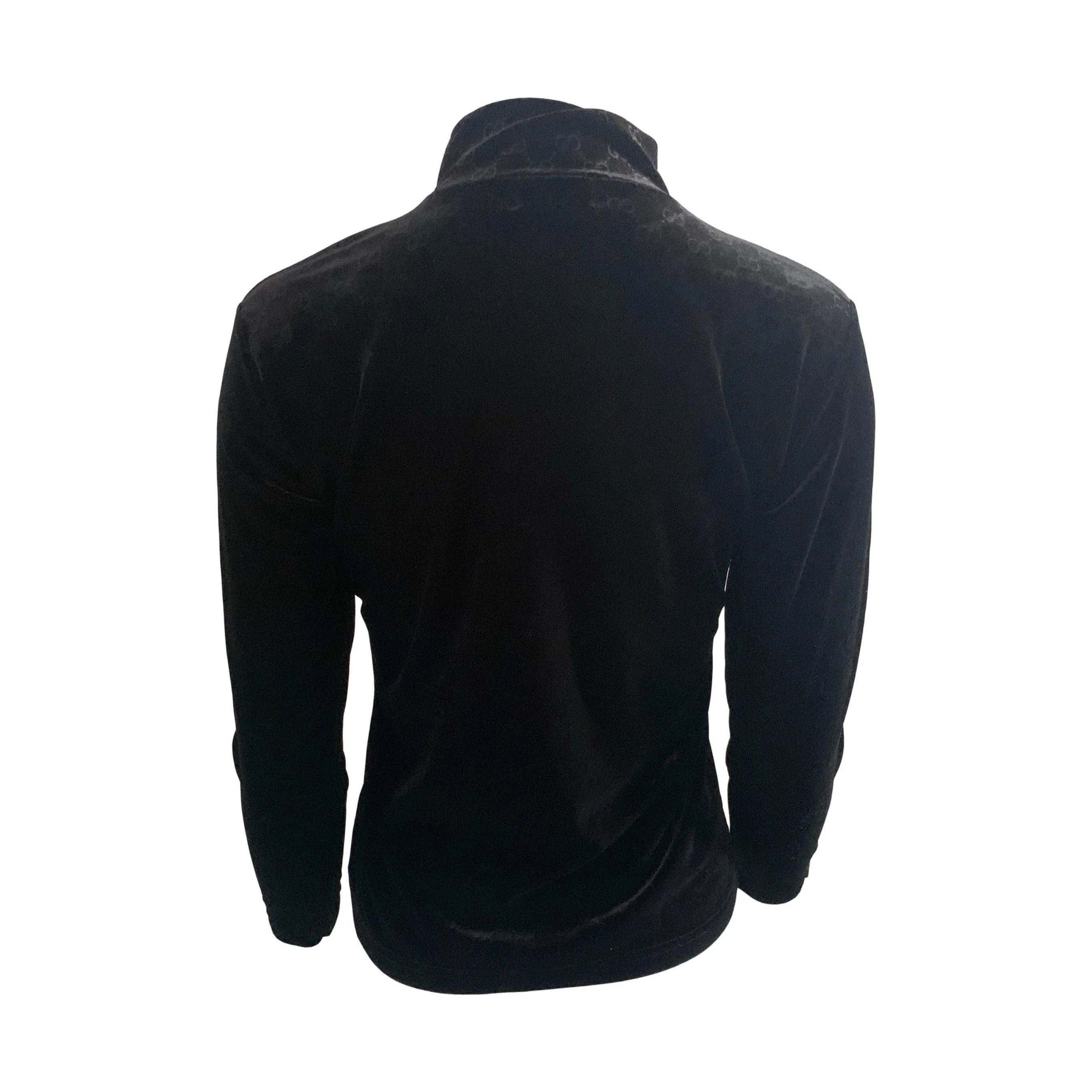 Gucci Black Velvet Mock Neck - Image 2