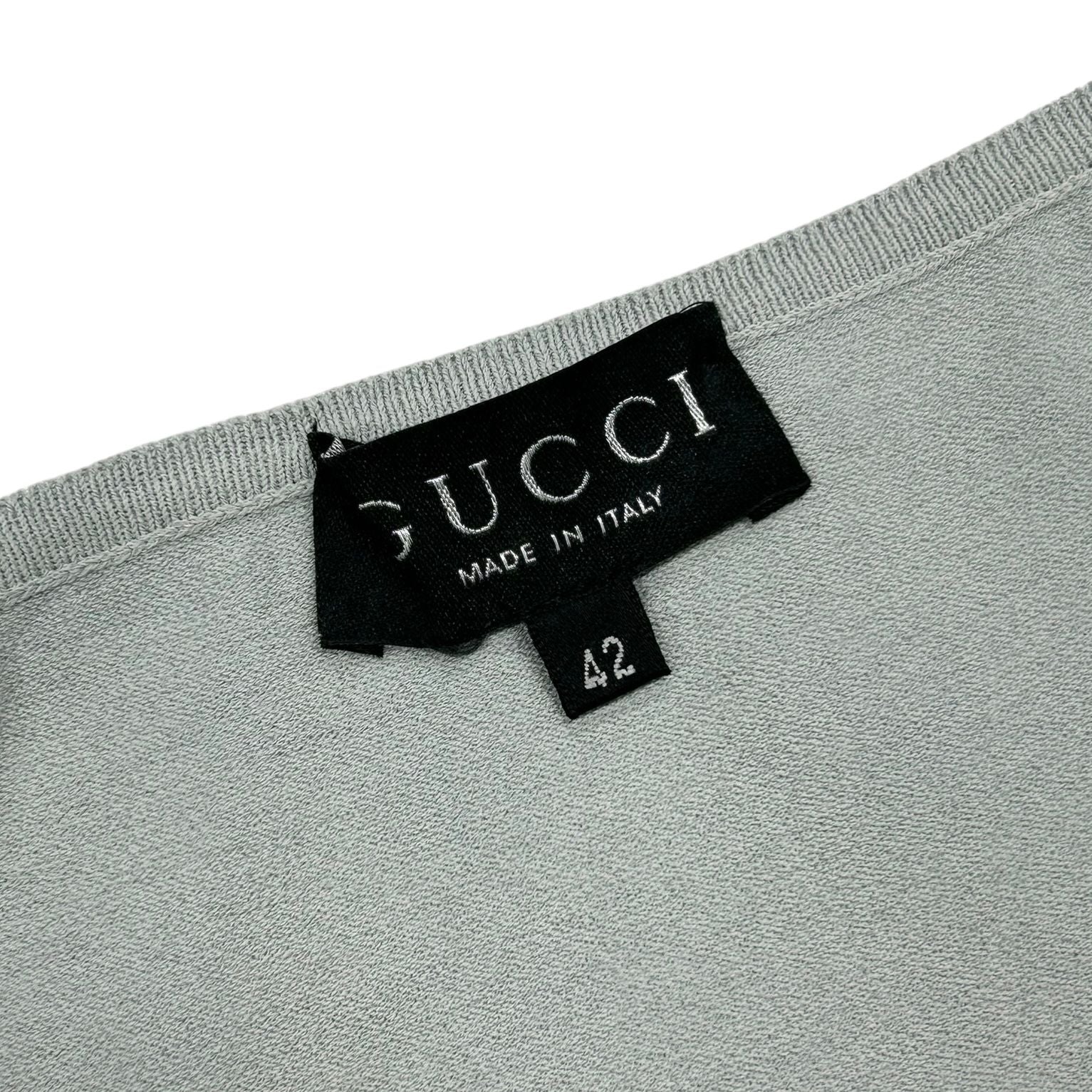 Gucci Blue Logo Hardware Tank - Image 3