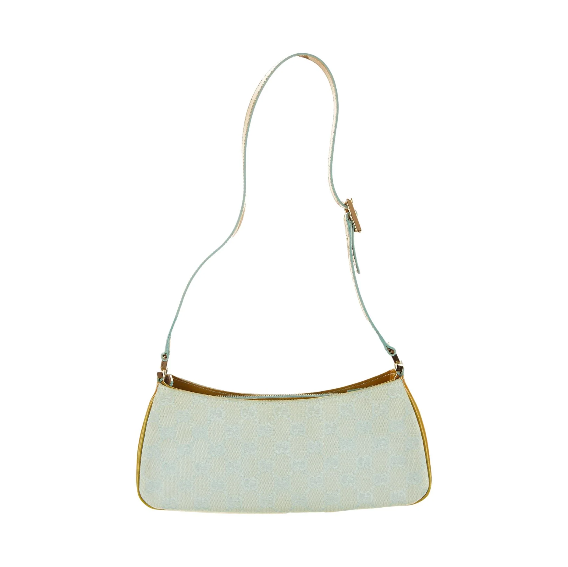 Gucci Blue Logo Shoulder Bag