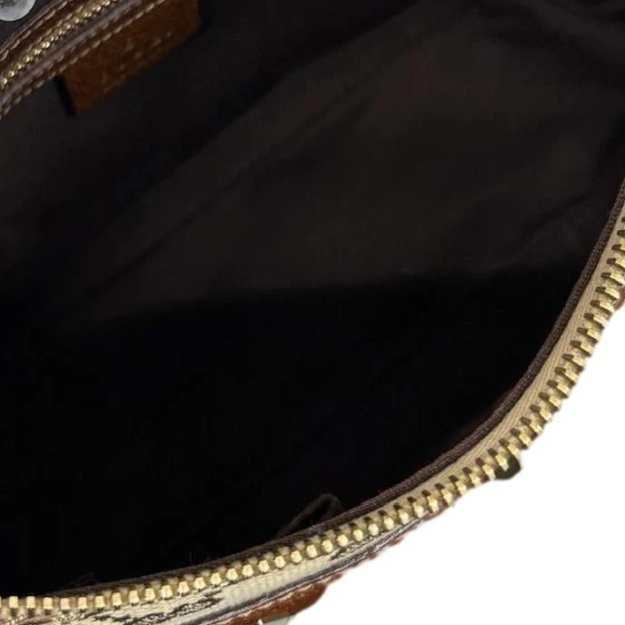 Gucci Brown Bamboo Mini Bag - Image 3