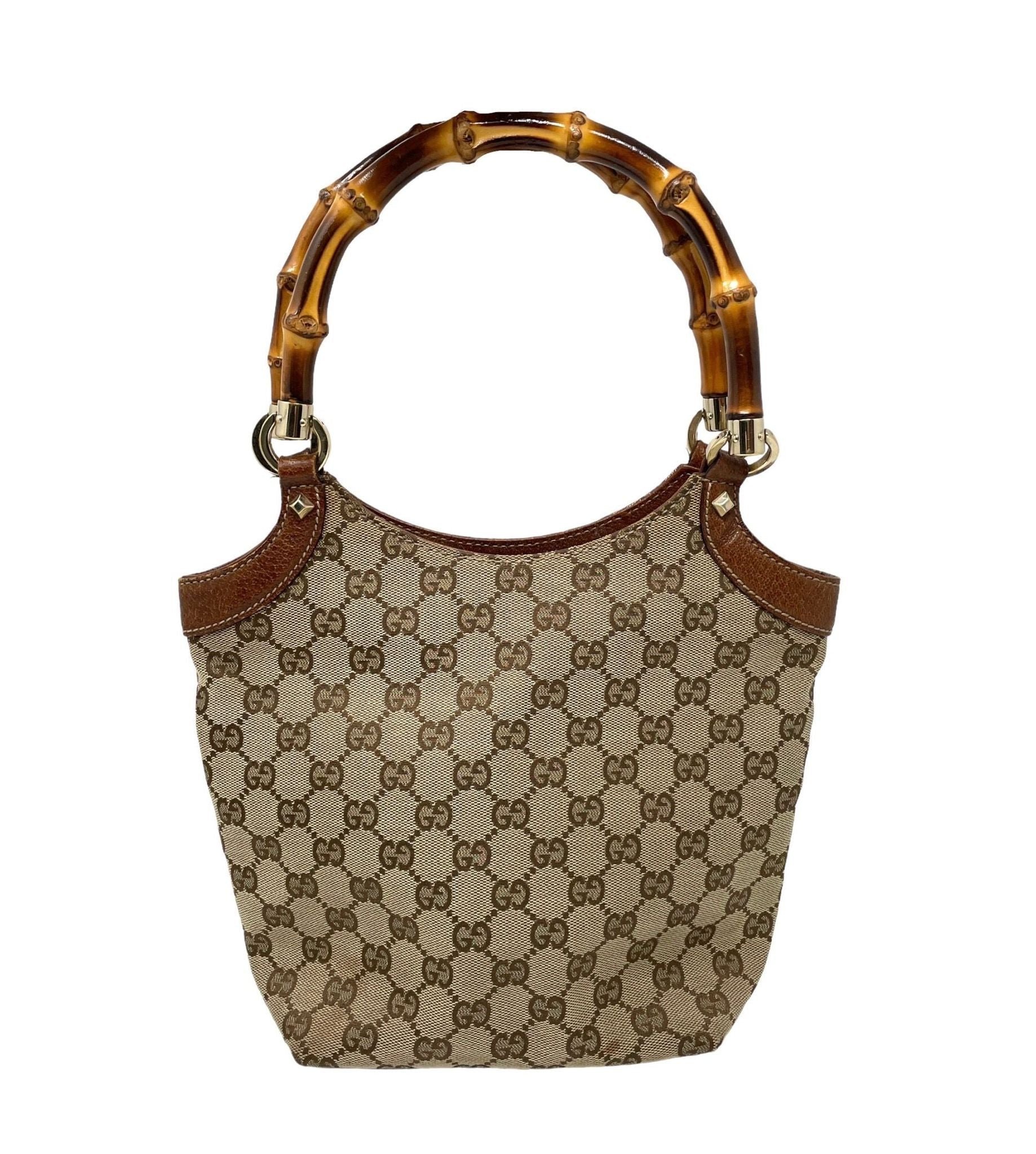Gucci Brown Bamboo Mini Bag