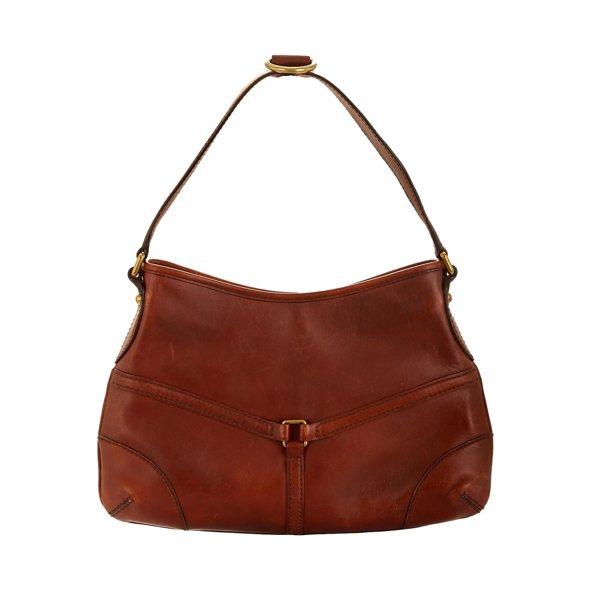 Gucci Brown Bondage Shoulder Bag - Image 2