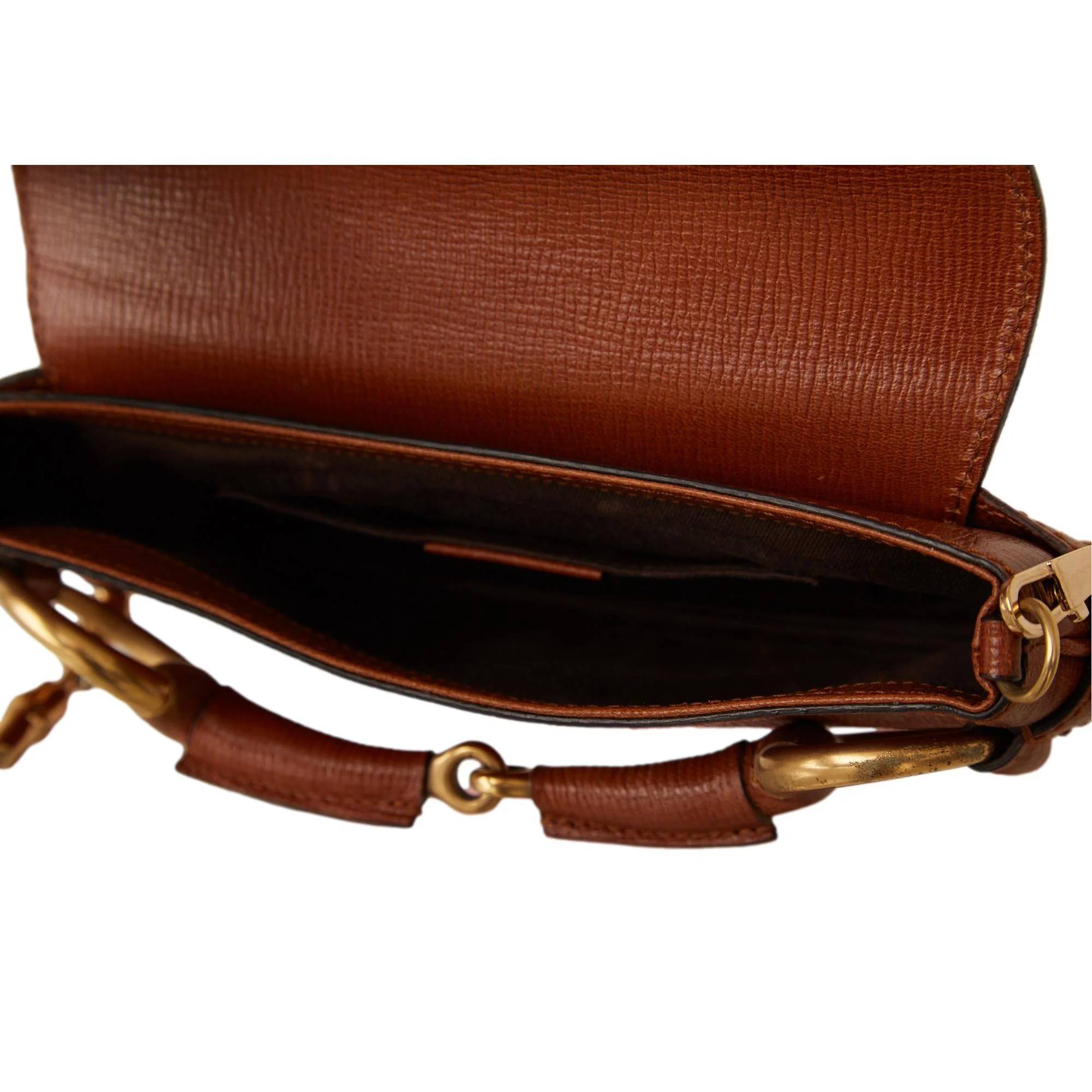 Gucci Brown Horsebit Mini Shoulder Bag - Image 4