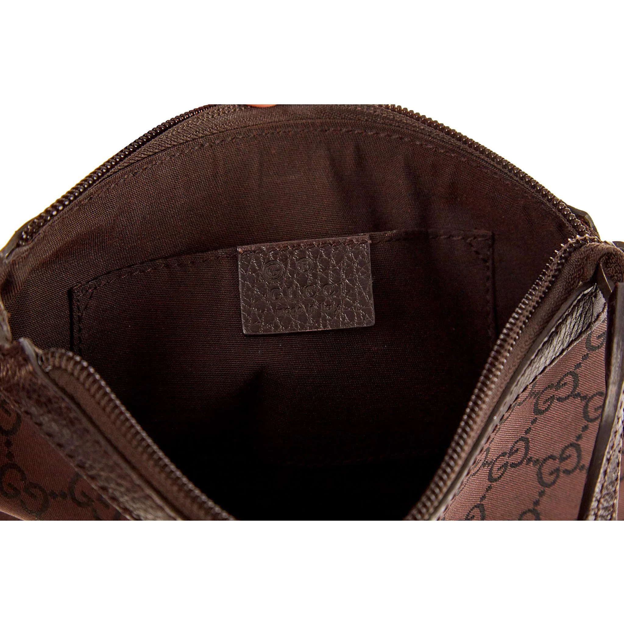 Gucci Brown Logo Mini Shoulder Bag - Image 4