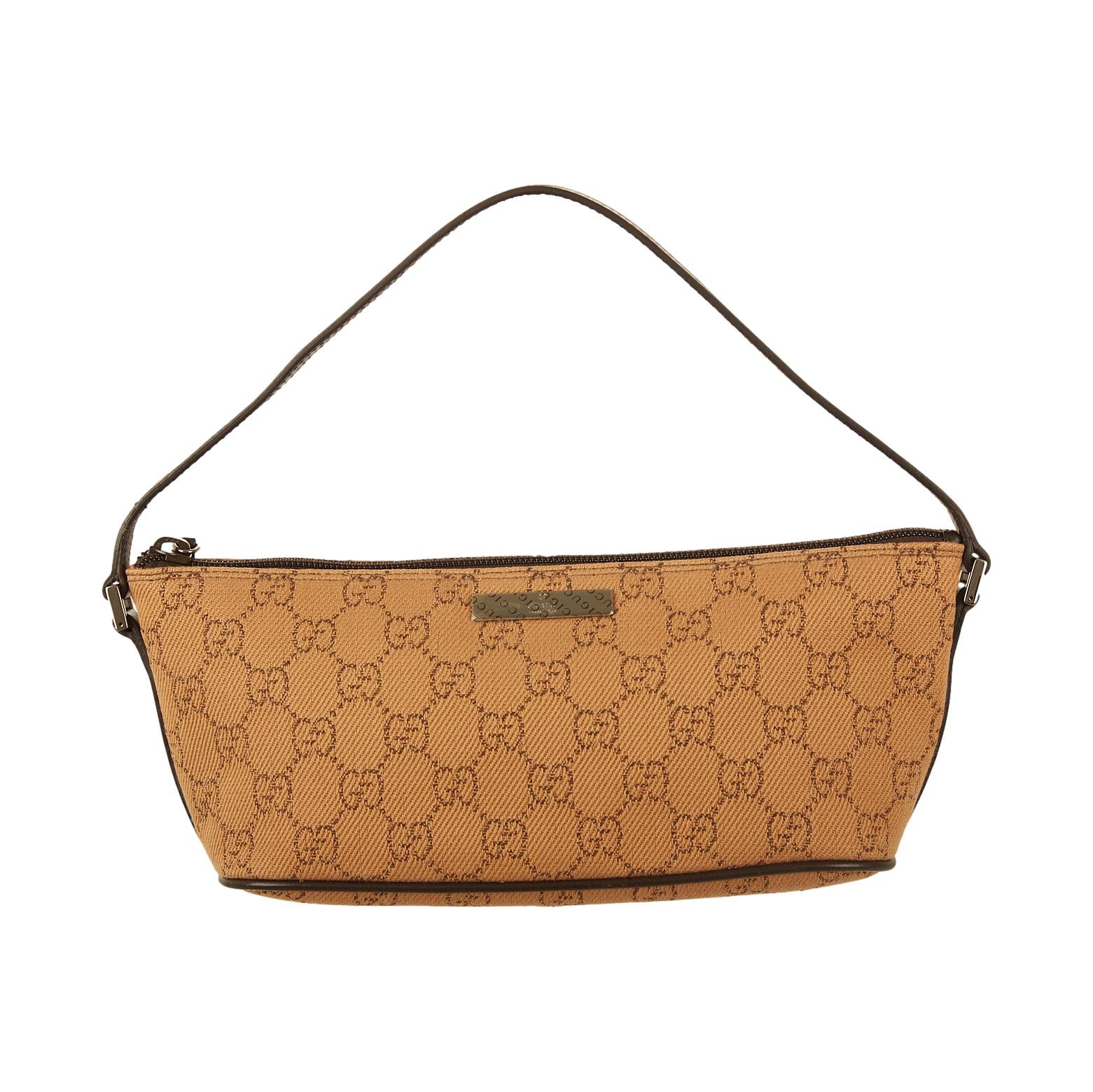 Gucci Brown Logo Mini Shoulder Bag