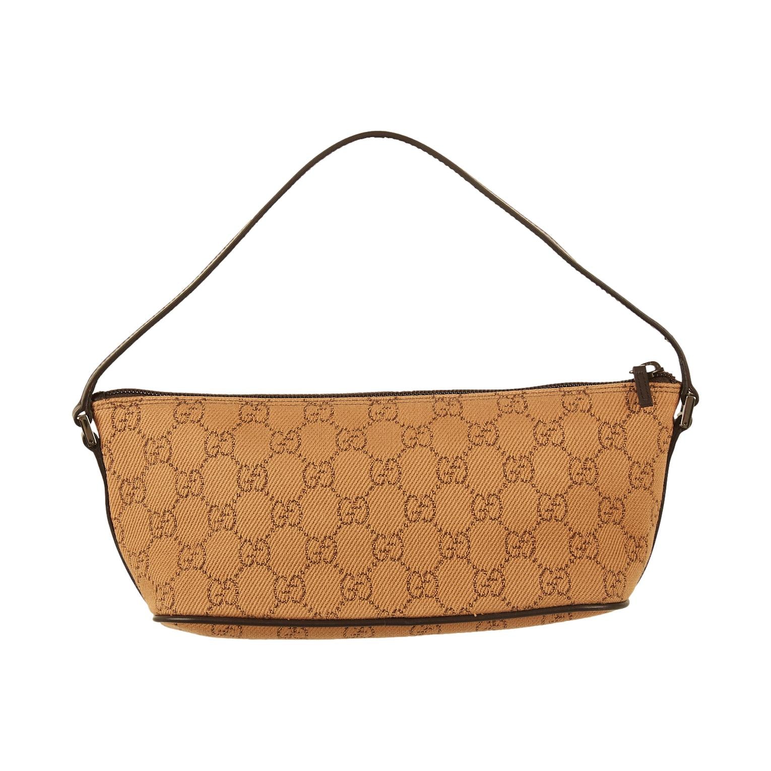 Gucci Brown Logo Mini Shoulder Bag - Image 2