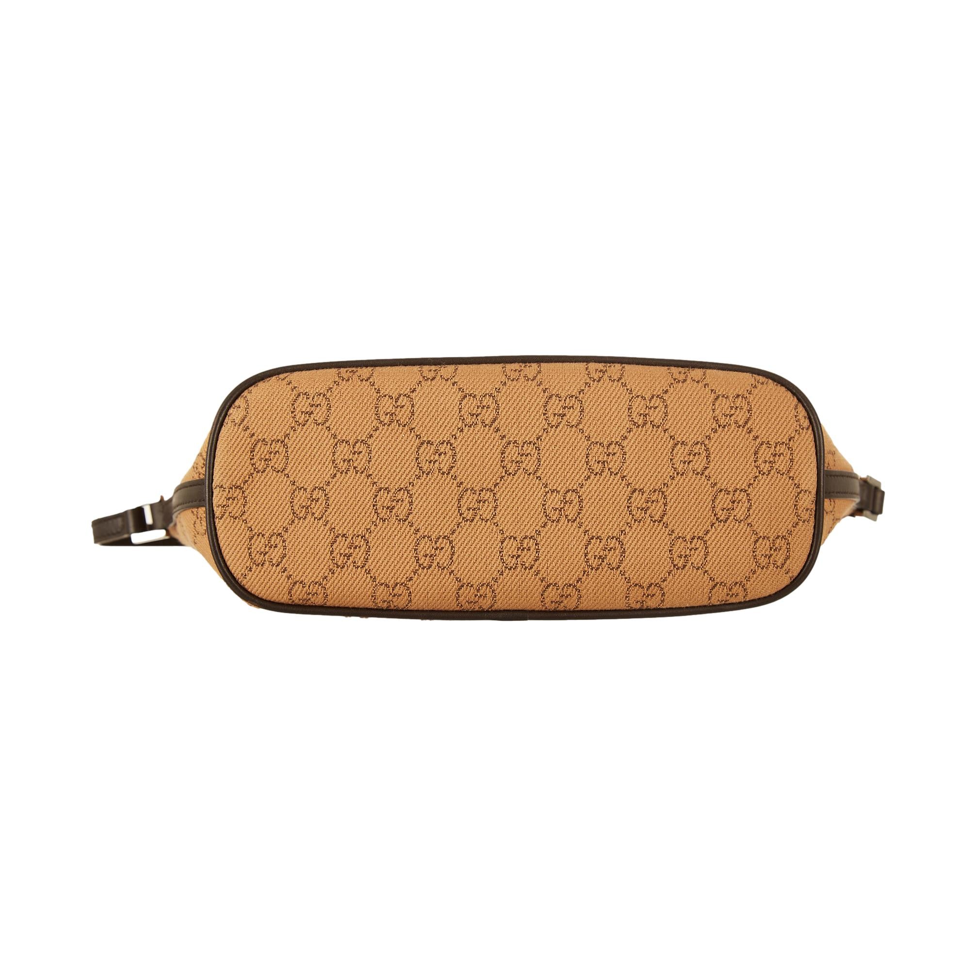 Gucci Brown Logo Mini Shoulder Bag - Image 3