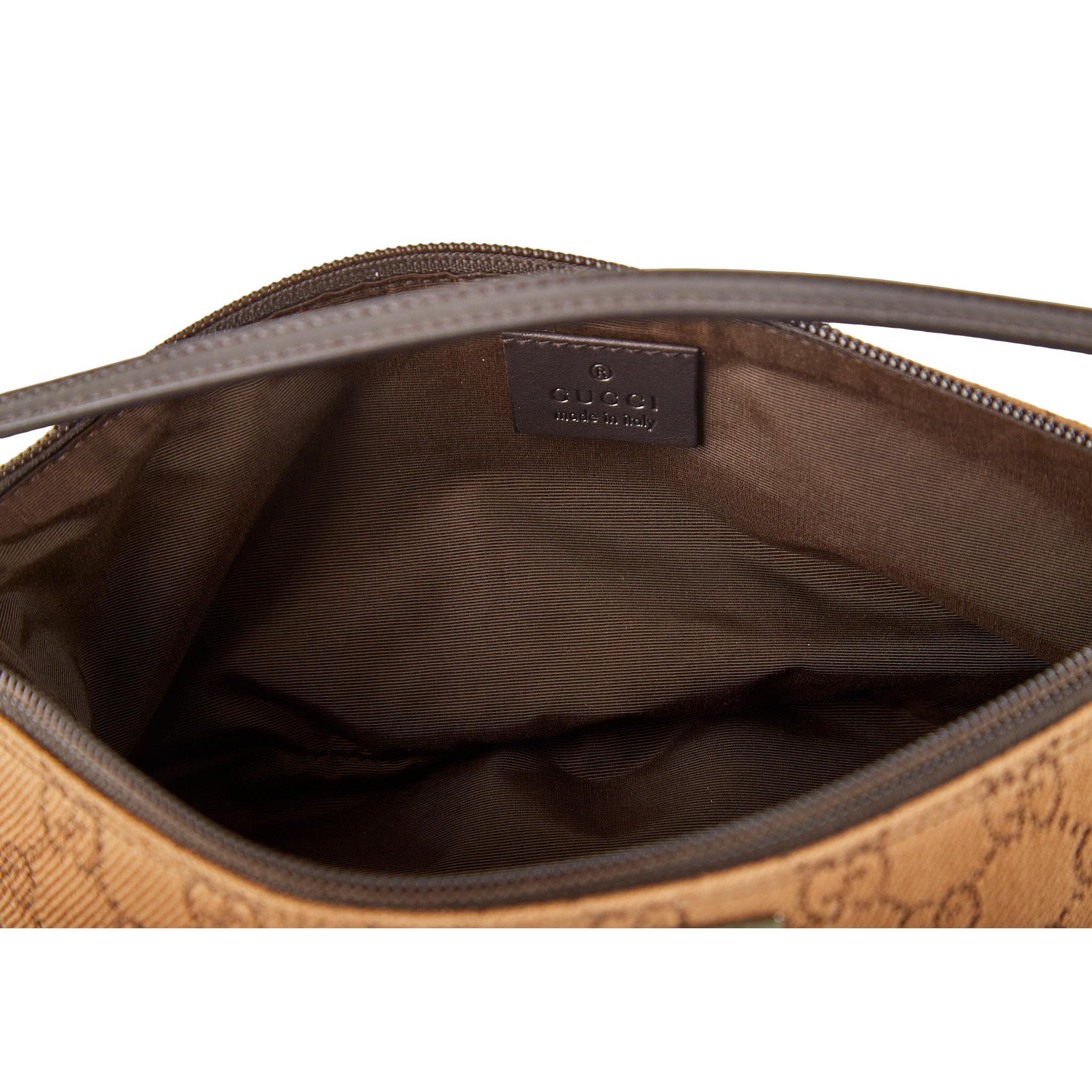 Gucci Brown Logo Mini Shoulder Bag - Image 4