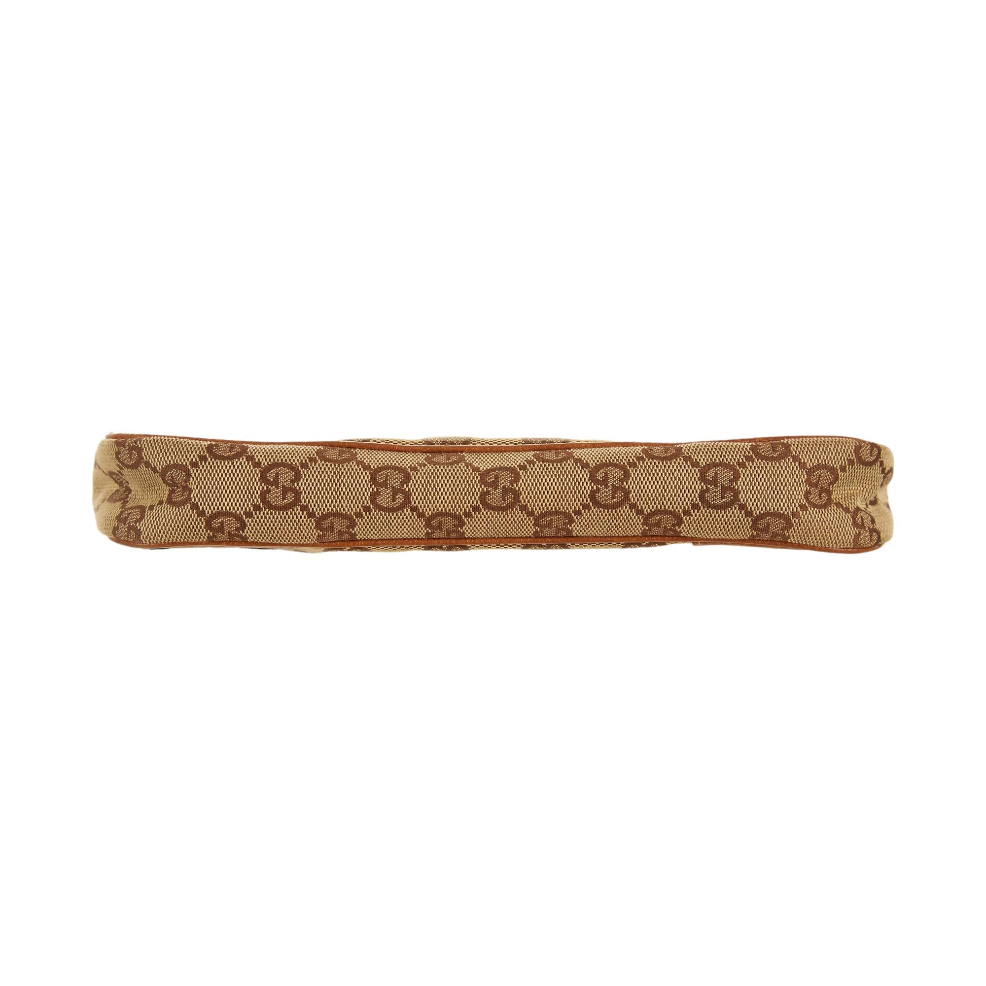 Gucci Brown Logo Mini Shoulder Bag - Image 3
