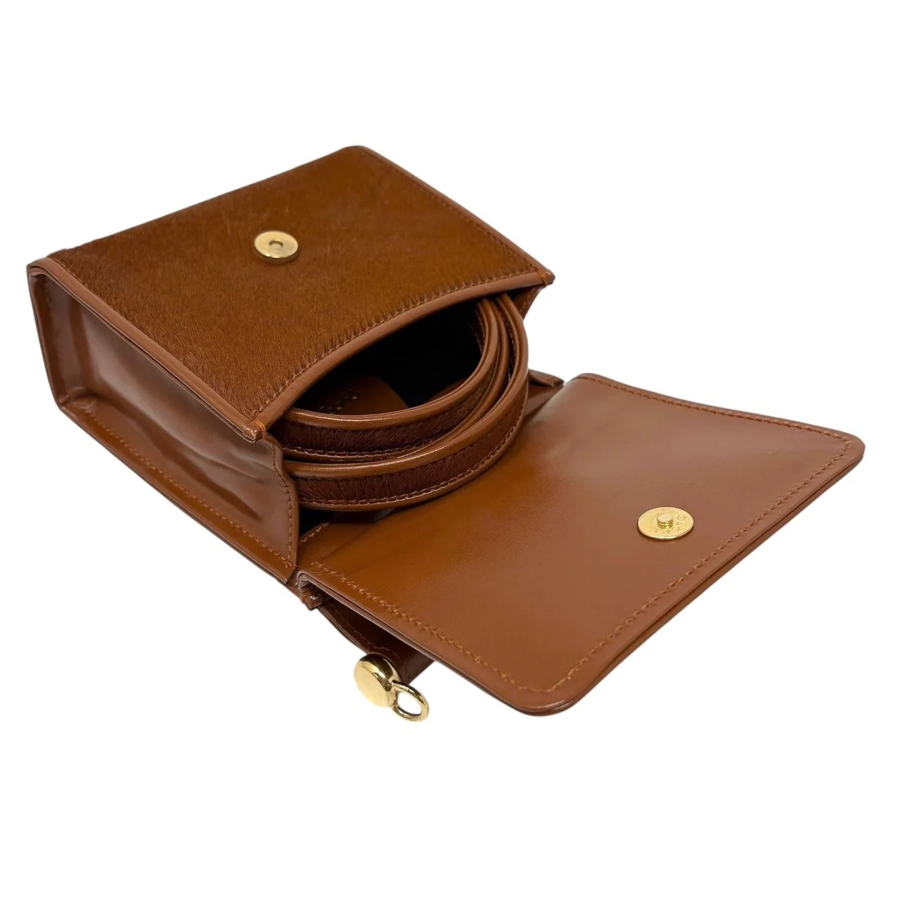 Gucci Brown Mini 2way Calfhair Bag - Image 5