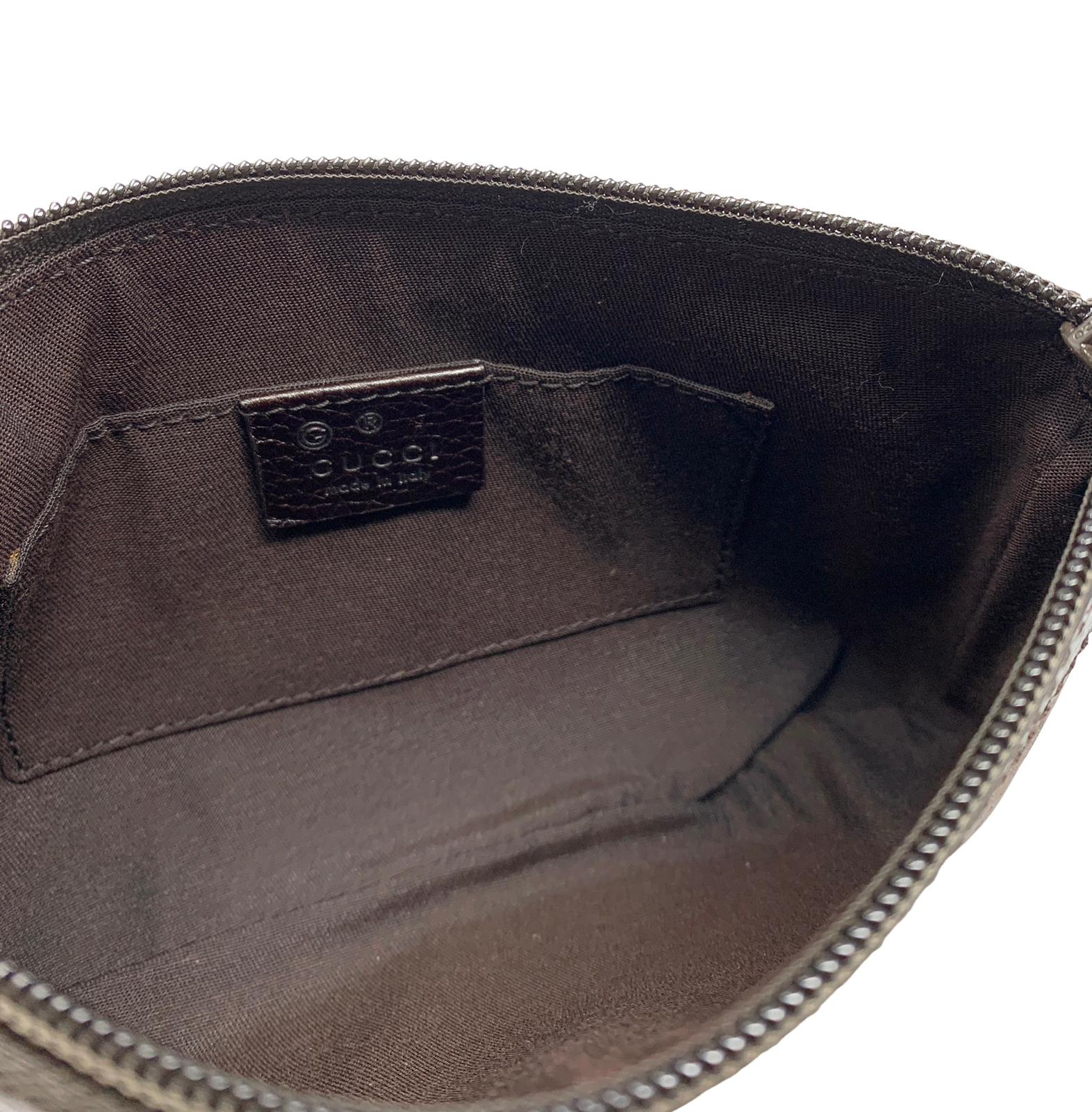Gucci Brown Monogram Mini Shoulder Bag - Image 3